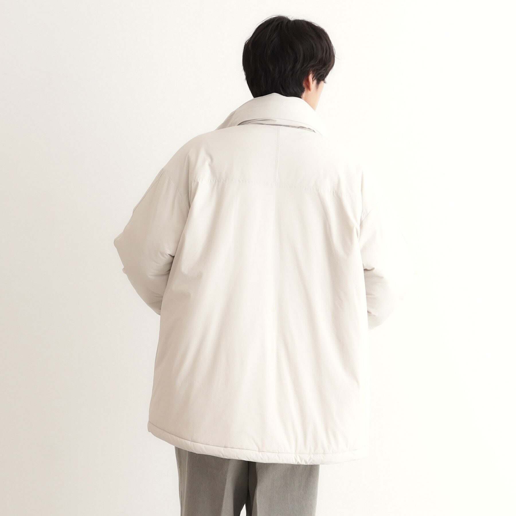 THE SHOP TK「モンスターパーカ ビッグシルエット／洗える」|ダウン|