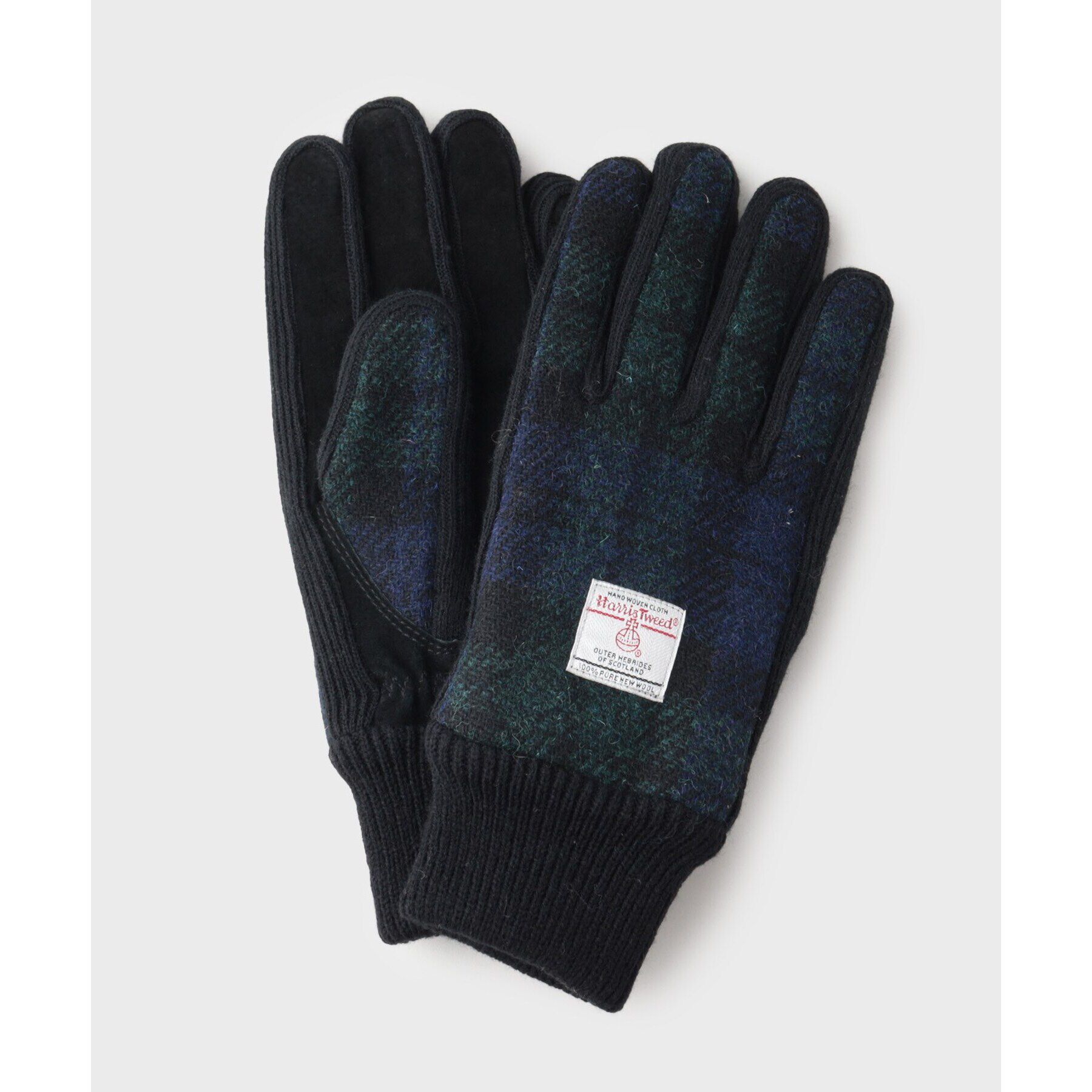 THE SHOP TK「【HARRIS TWEED／ハリスツイード】リブグローブ ON／OFF対応」|手袋|