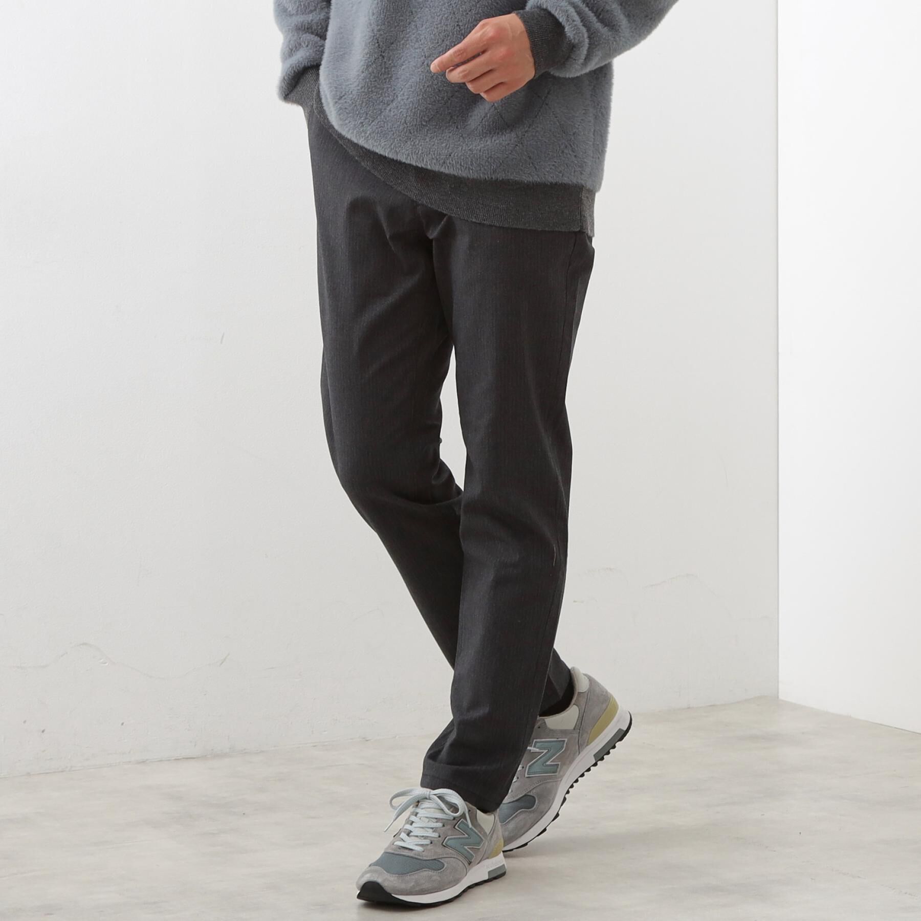 THE SHOP TK「【オールシーズン穿ける！】7DAYSストレッチへリンボンパンツ　ON&hArr;OFF兼用」|その他|