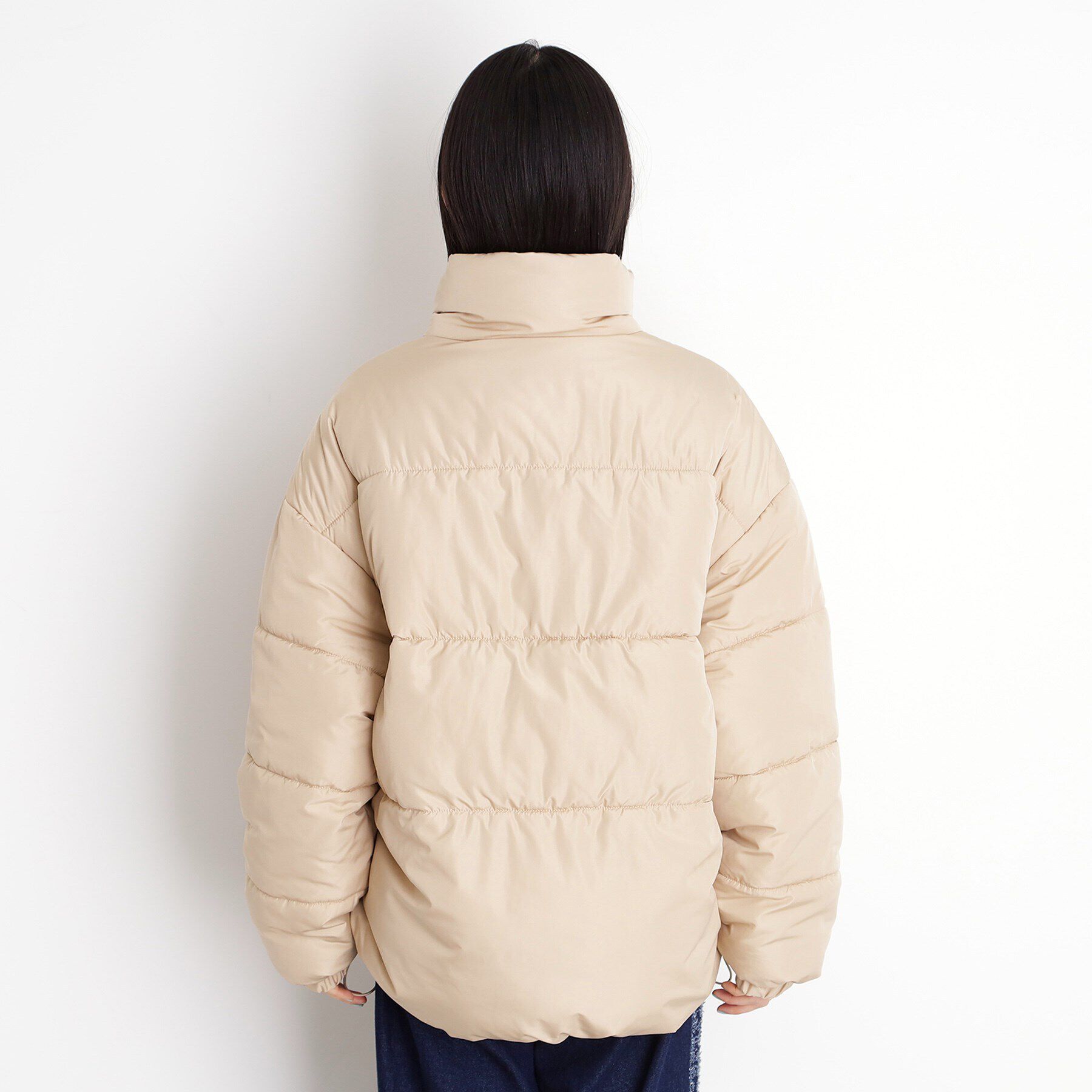 THE SHOP TK「【撥水】タフタ中綿ブルゾン」|ダウン|