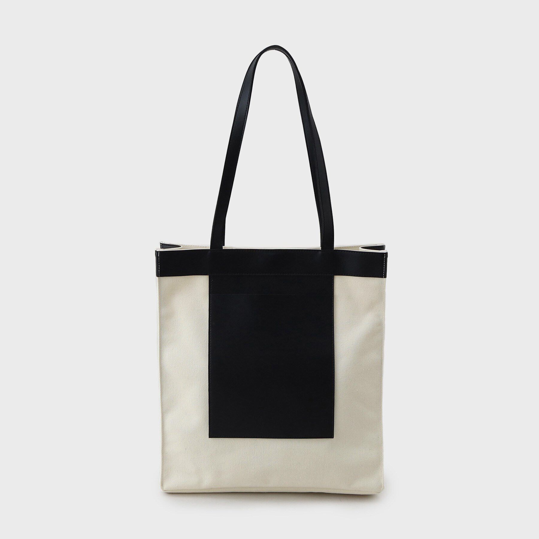 THE SHOP TK「BOUOキャンバススクエアトート」|トートバッグ|オフホワイト(003