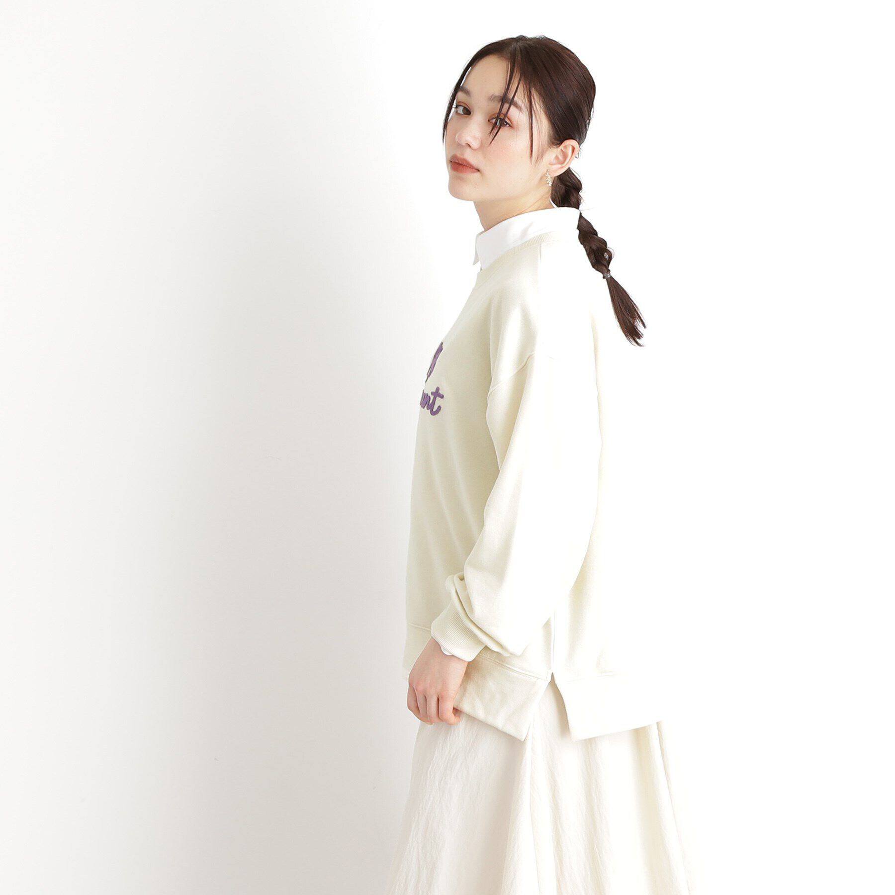 THE SHOP TK「【アソート】裏毛ロゴプルオーバー/洗える」|Tシャツ・カットソー|