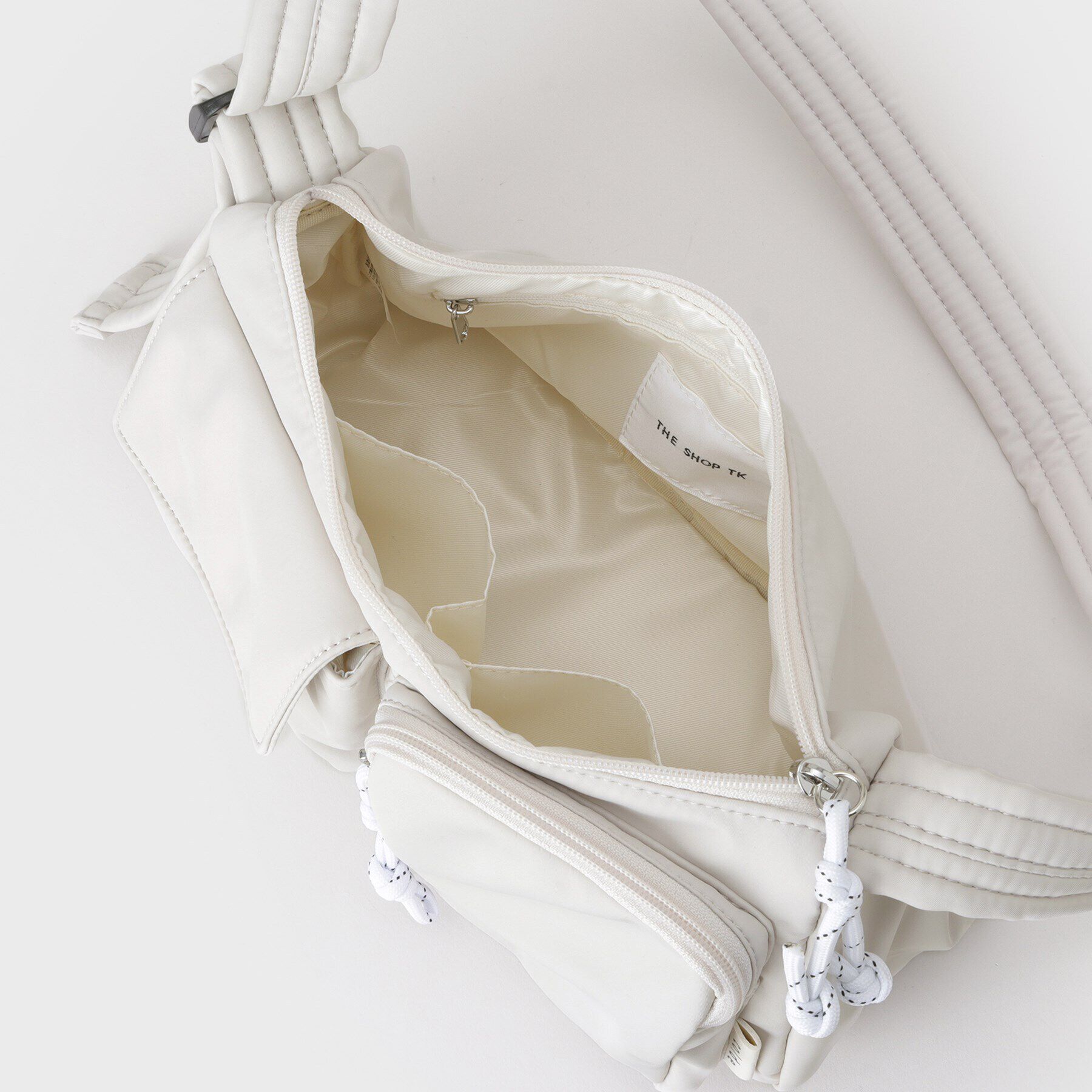 THE SHOP TK「立体多ポケットミニショルダーバッグ」|ショルダー・メッセンジャー|