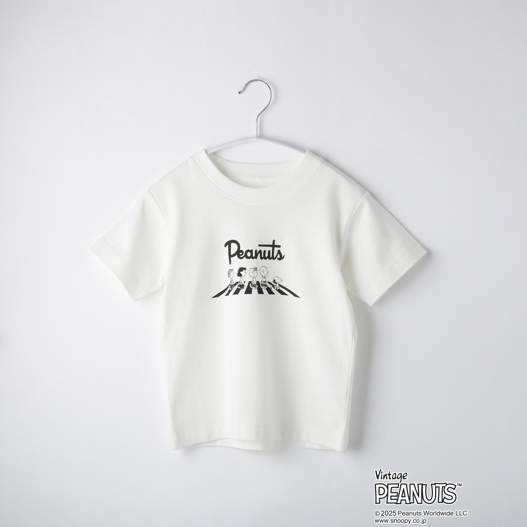 THE SHOP TK「PEANUTS 半袖Tシャツ 75周年／【110-150】ママ・パパとおそろい」|Tシャツ・カットソー|