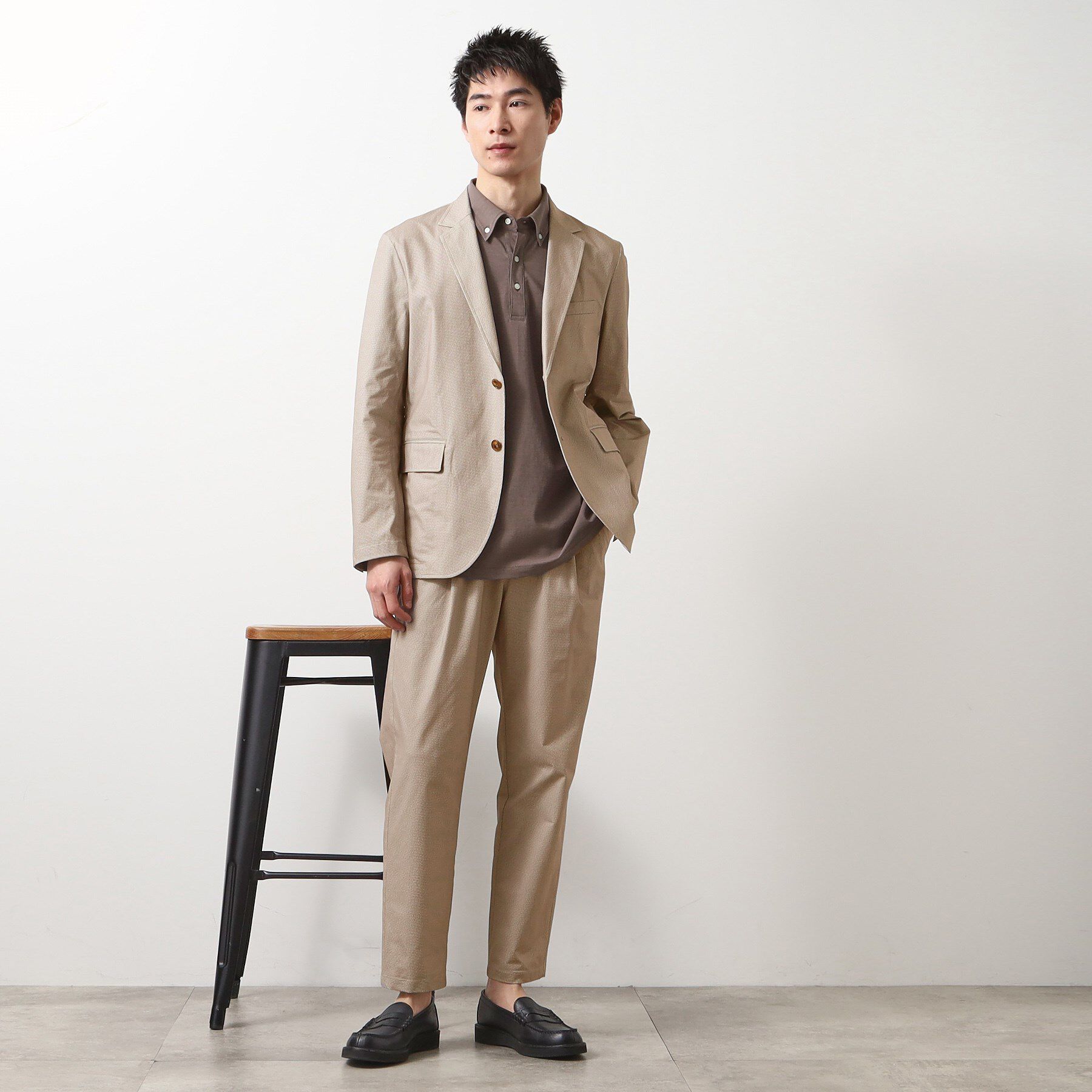 THE SHOP TK「スマートムーブメッシュイージーパンツ【セットアップ可/洗濯機OK】」|その他|