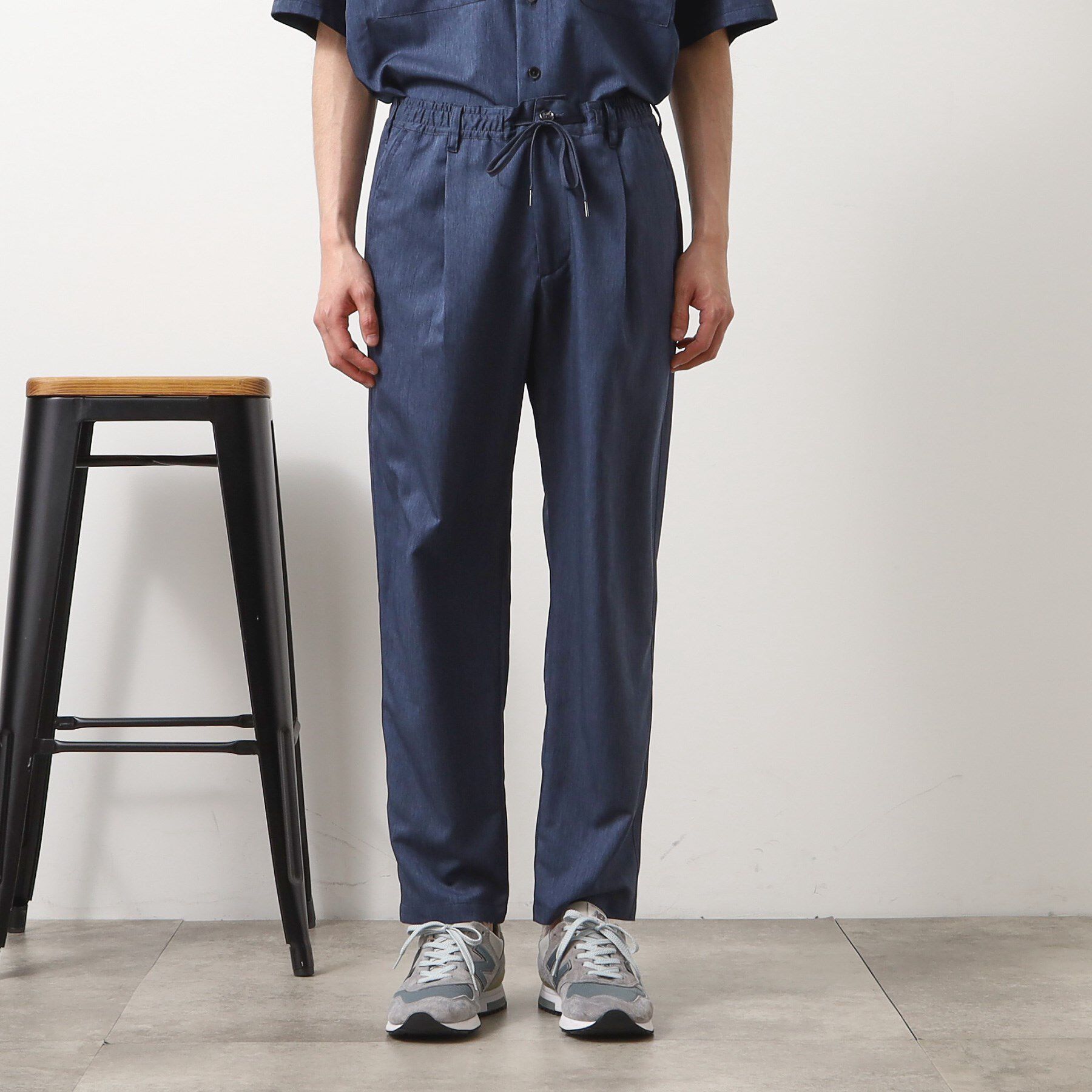 THE SHOP TK「クールファイバーイージーパンツ　接触冷感／吸水速乾／UVケア／軽量／セットアップ可」|その他|