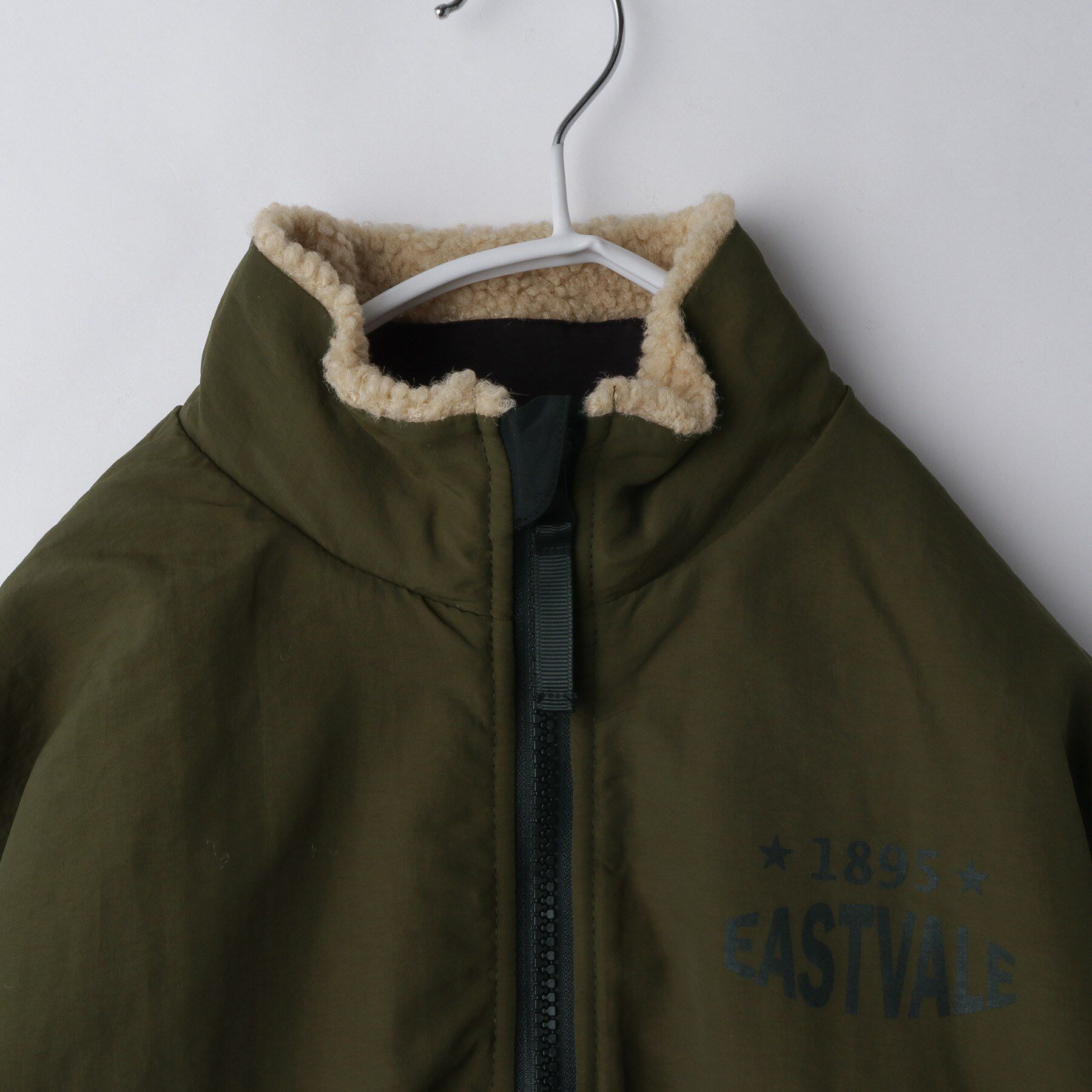 THE SHOP TK「【110－160】ボアリバーシブブルゾン/洗濯機OK」|ブルゾン・スタジャン|