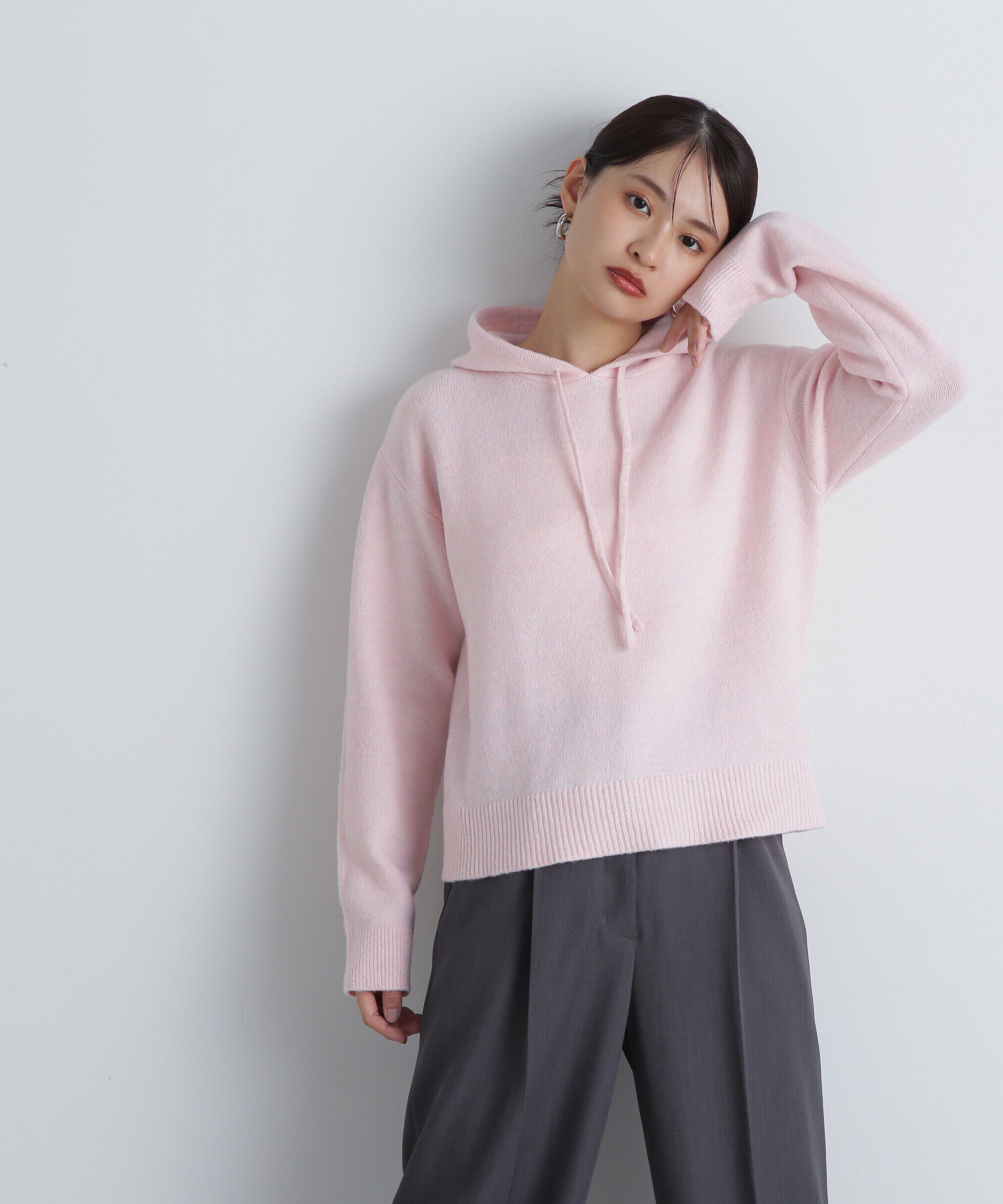  「ニットパーカー」|ニット・セーター|