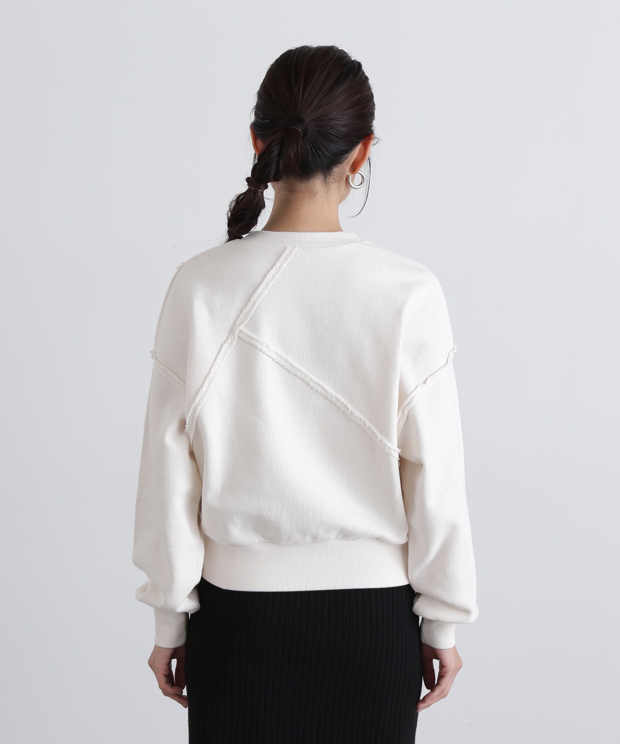  「パネルデザインスウェット」|Tシャツ・カットソー|