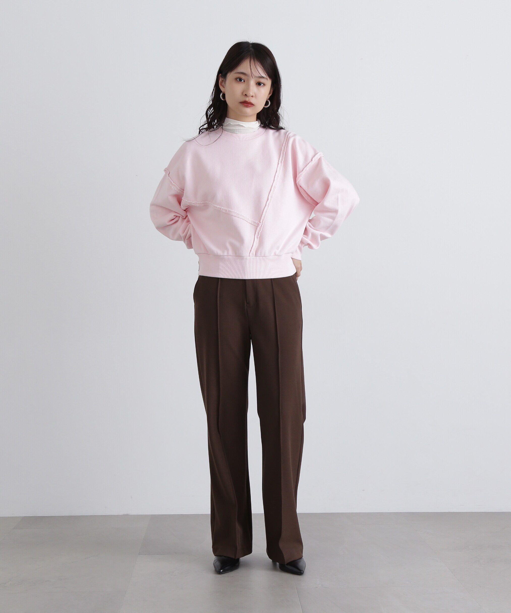  「パネルデザインスウェット」|Tシャツ・カットソー|