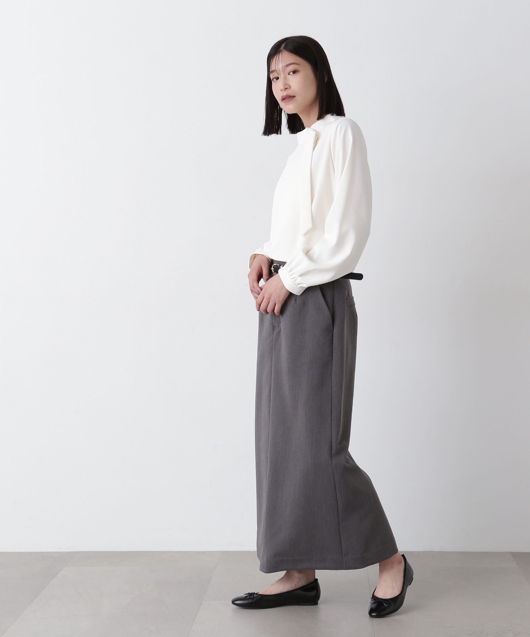  「ツイルマキシスカート」|スカート|