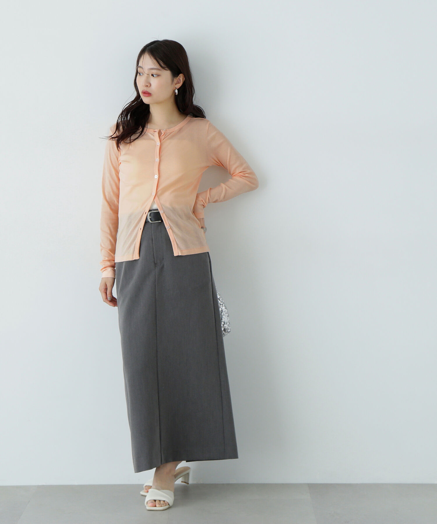  「ツイルマキシスカート」|スカート|