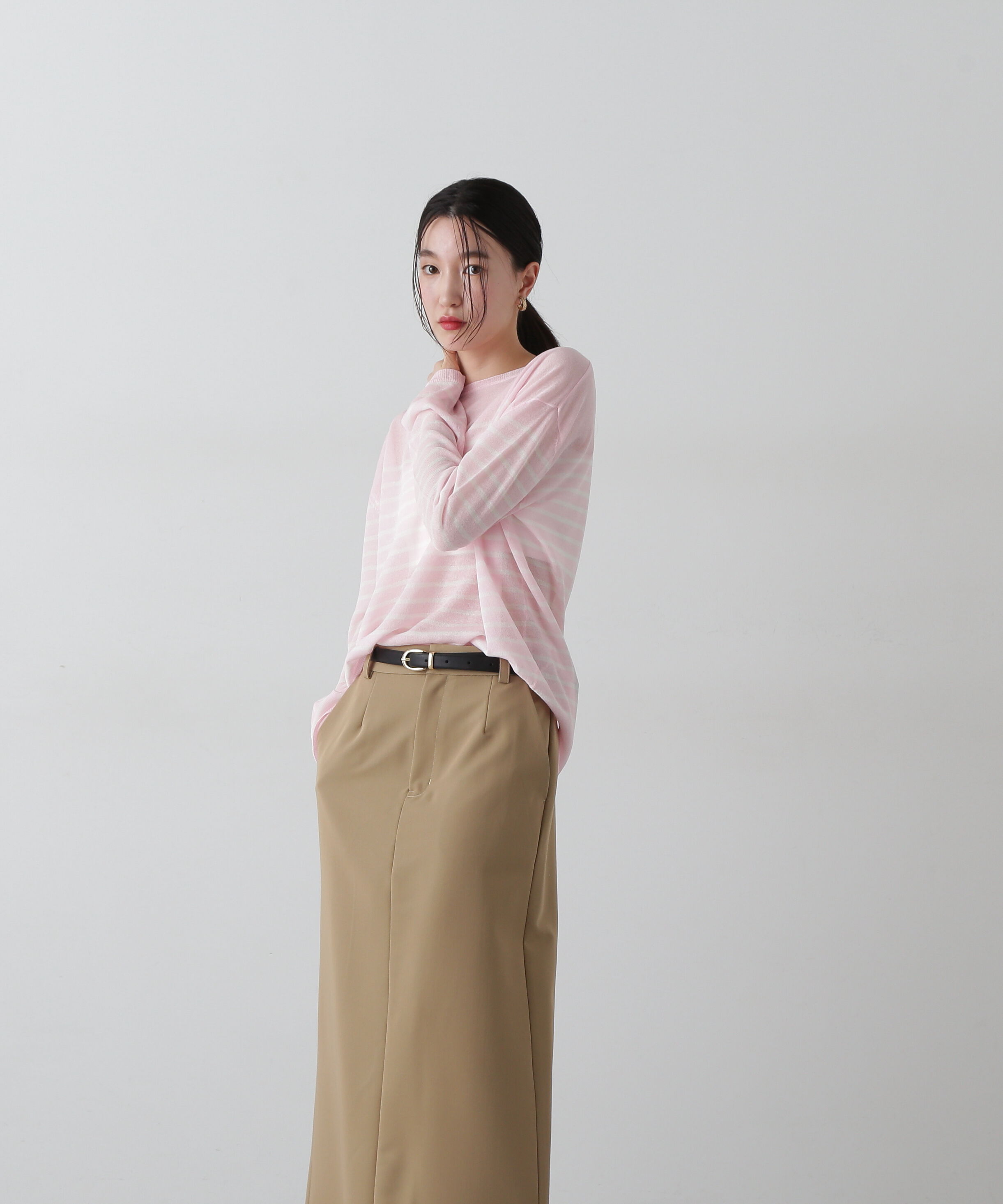  「ツイルマキシスカート」|スカート|