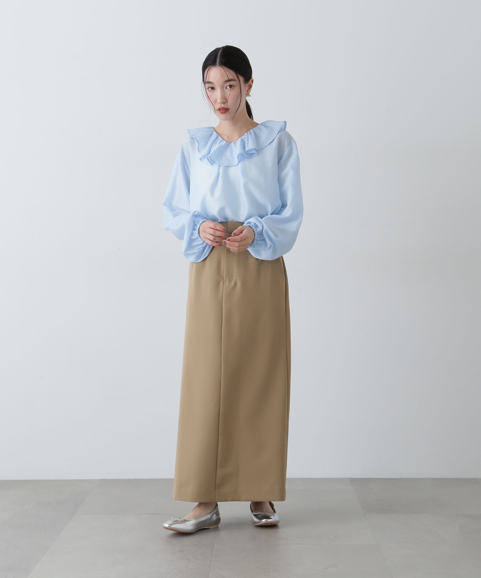  「ツイルマキシスカート」|スカート|