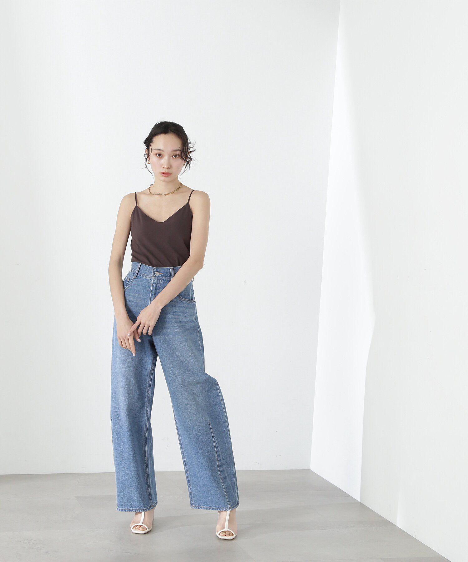  「Wingコラボカップ付きキャミソール」|Tシャツ・カットソー|