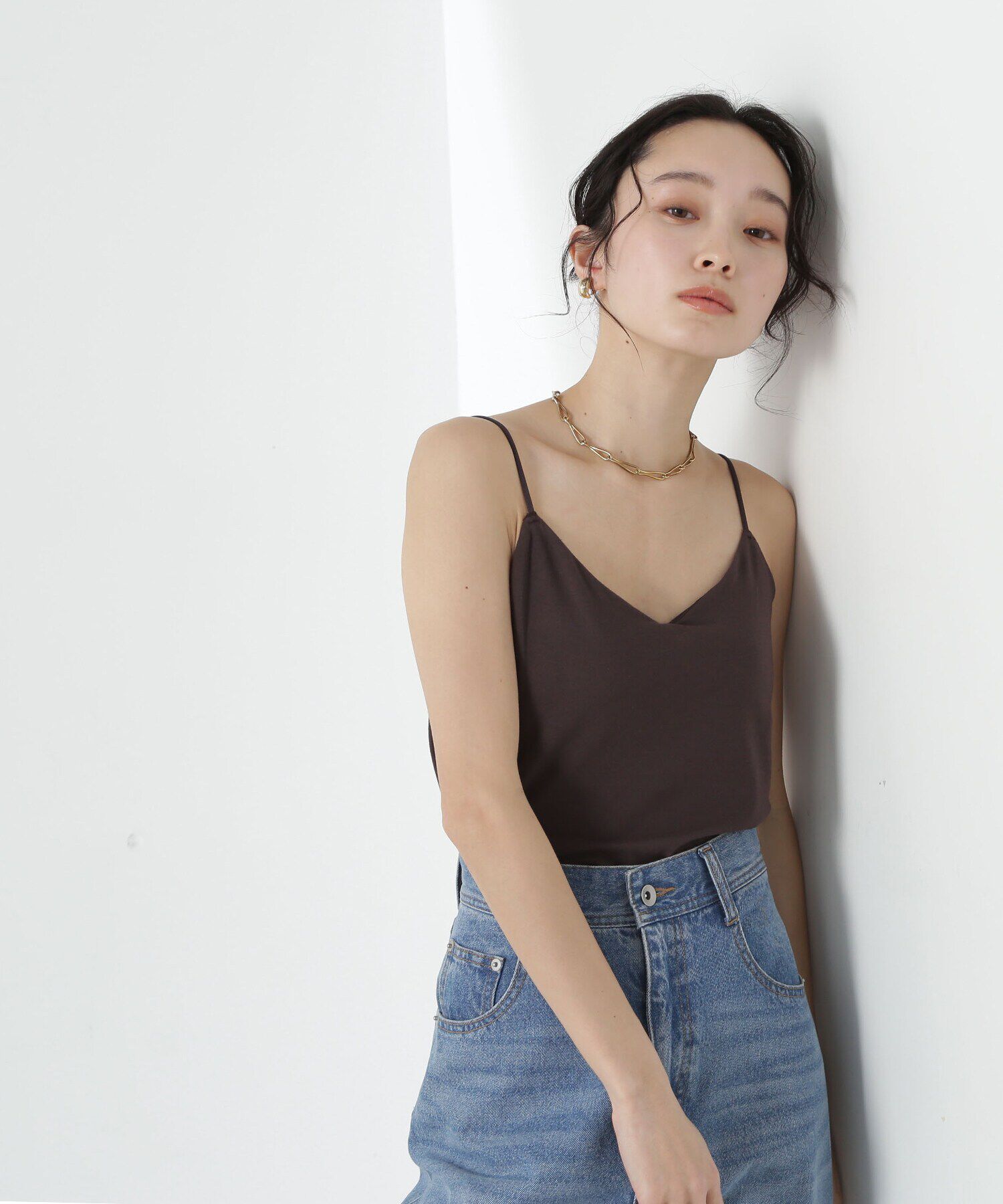  「Wingコラボカップ付きキャミソール」|Tシャツ・カットソー|