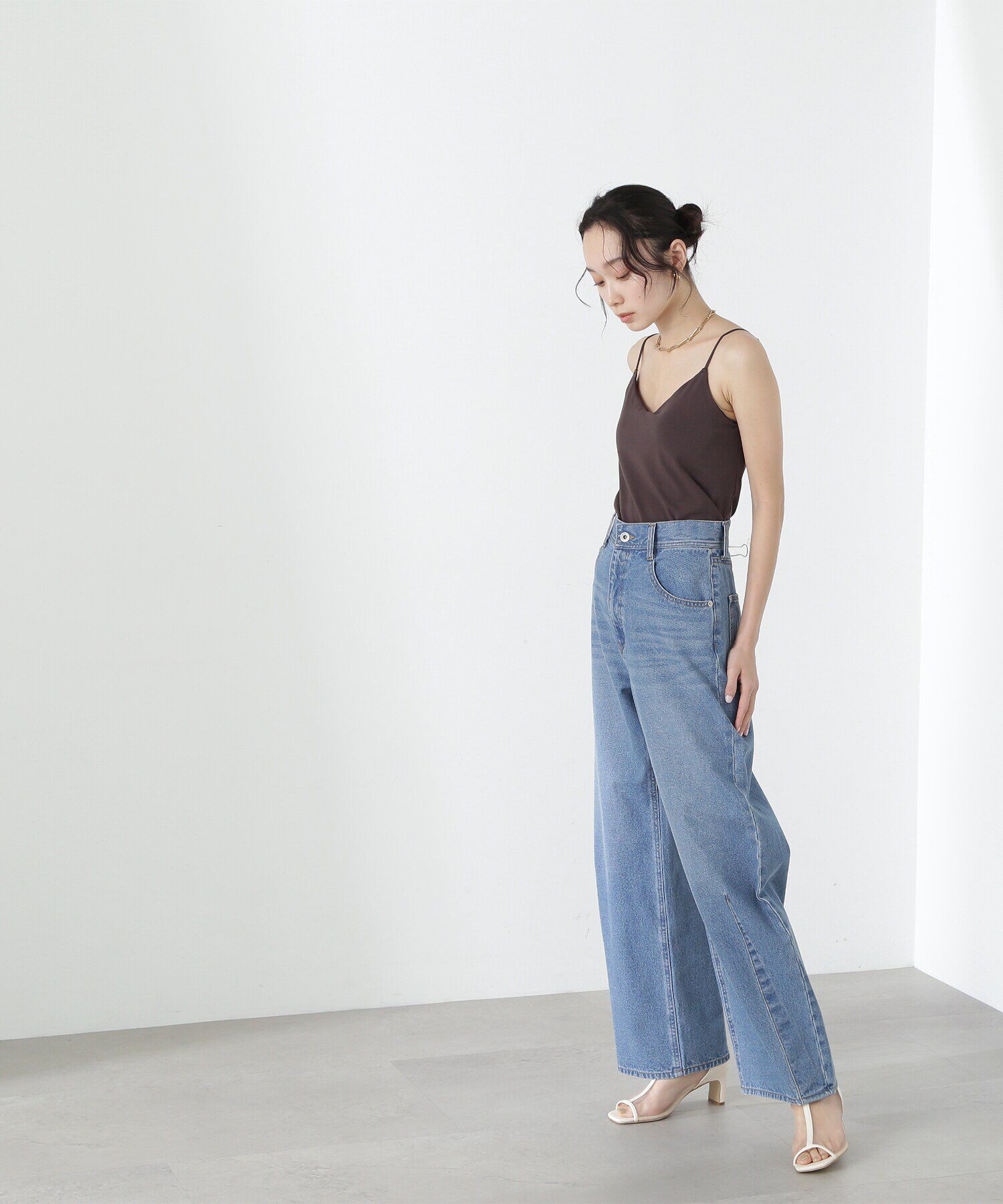  「Wingコラボカップ付きキャミソール」|Tシャツ・カットソー|