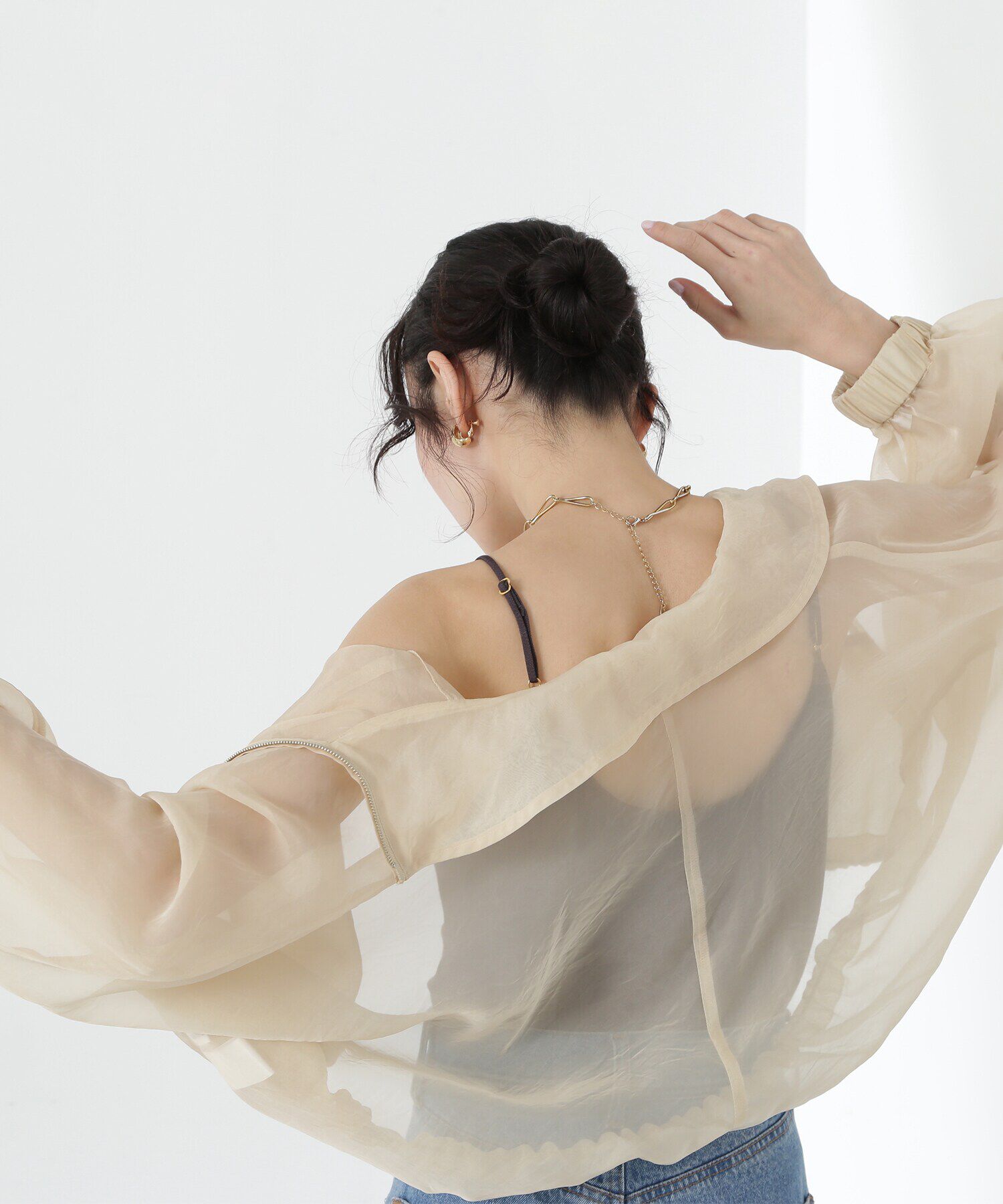  「Wingコラボカップ付きキャミソール」|Tシャツ・カットソー|