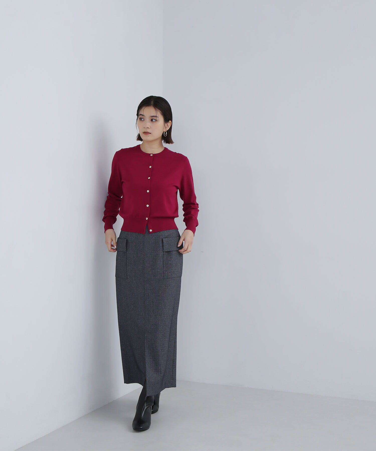  「オータムベーシックカーディガン」|ニット・セーター|