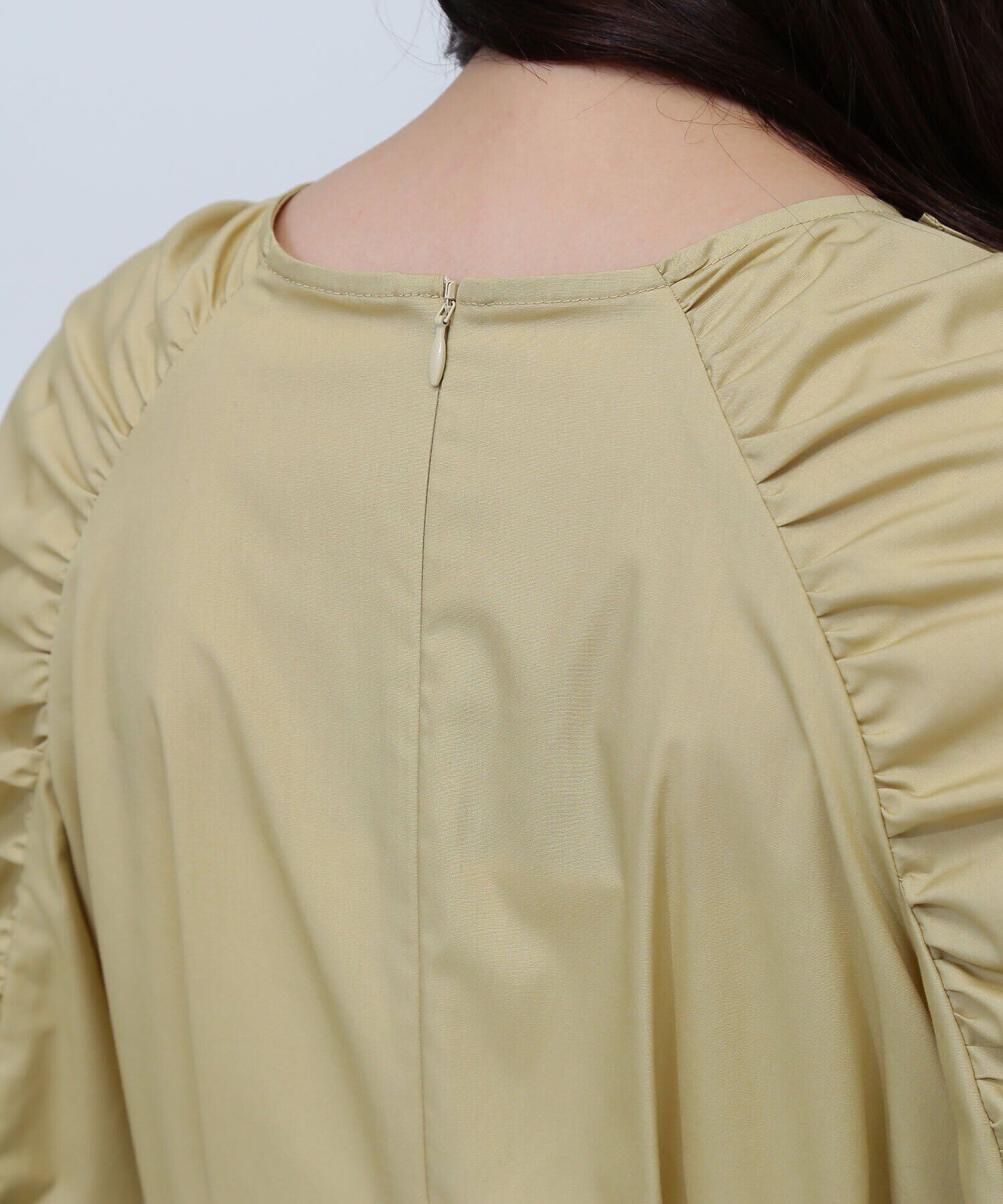  「フリルスリーブペプラムブラウス　24AW」|シャツ・ブラウス|