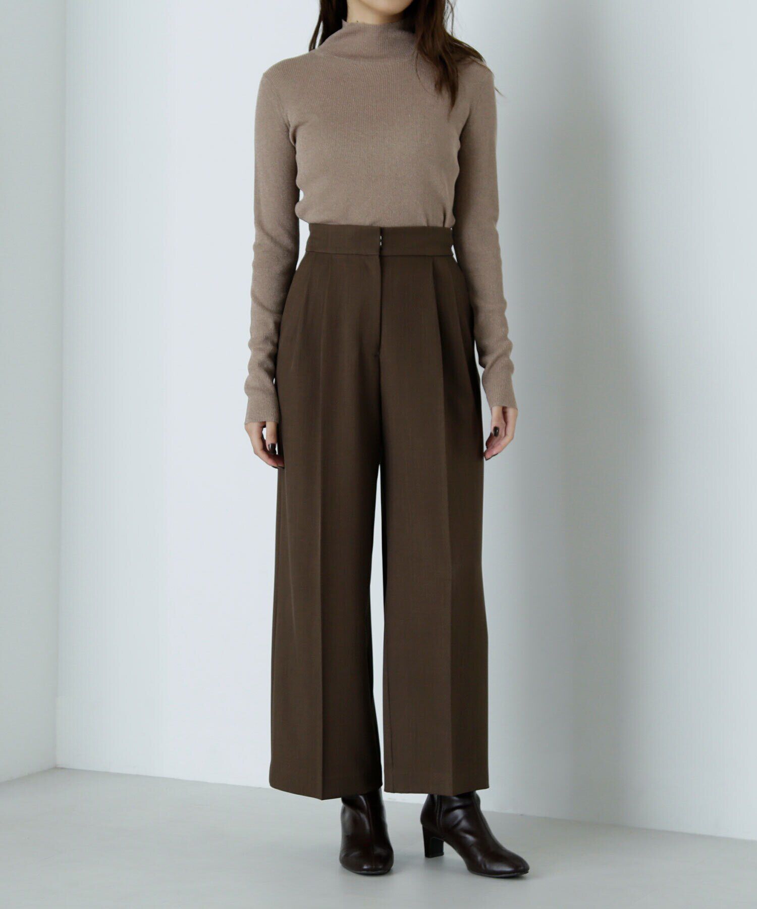  「マニッシュビスチェセットアップ」|ワンピース|