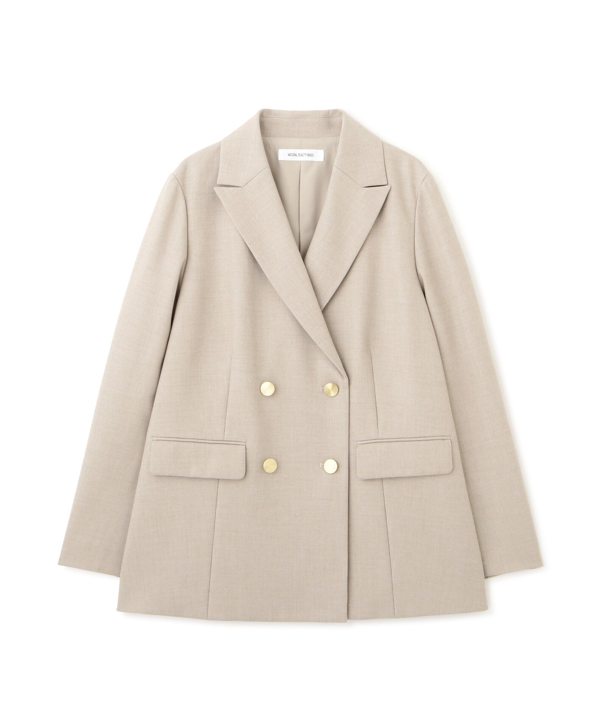  「ダブルブレストボクシージャケット」|ブルゾン・スタジャン|