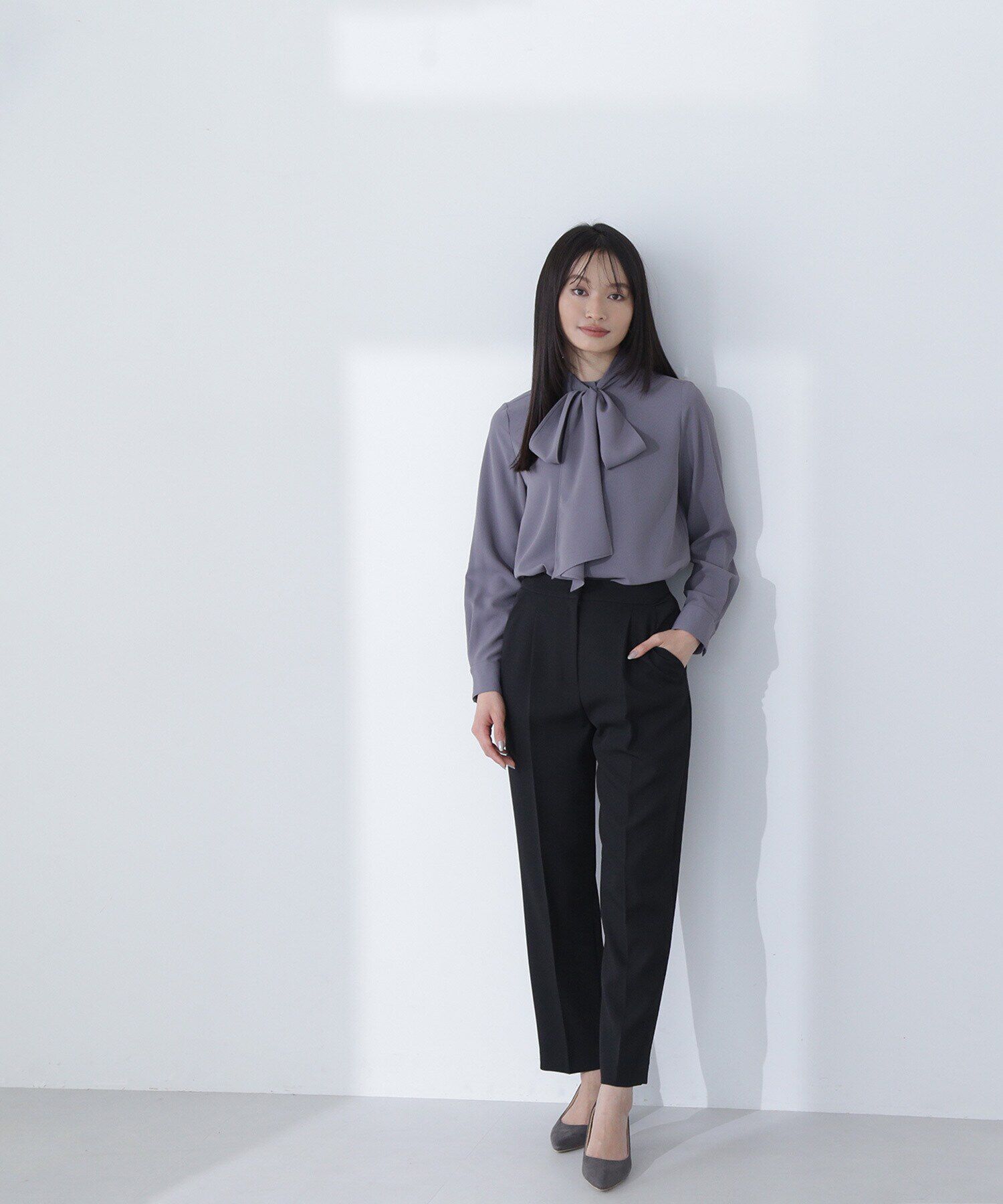  「リボンボウタイブラウス」|シャツ・ブラウス|