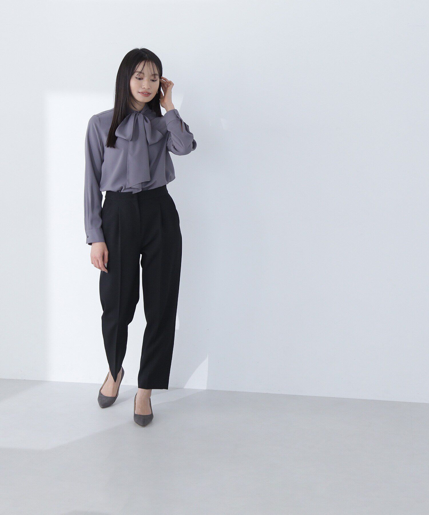  「リボンボウタイブラウス」|シャツ・ブラウス|