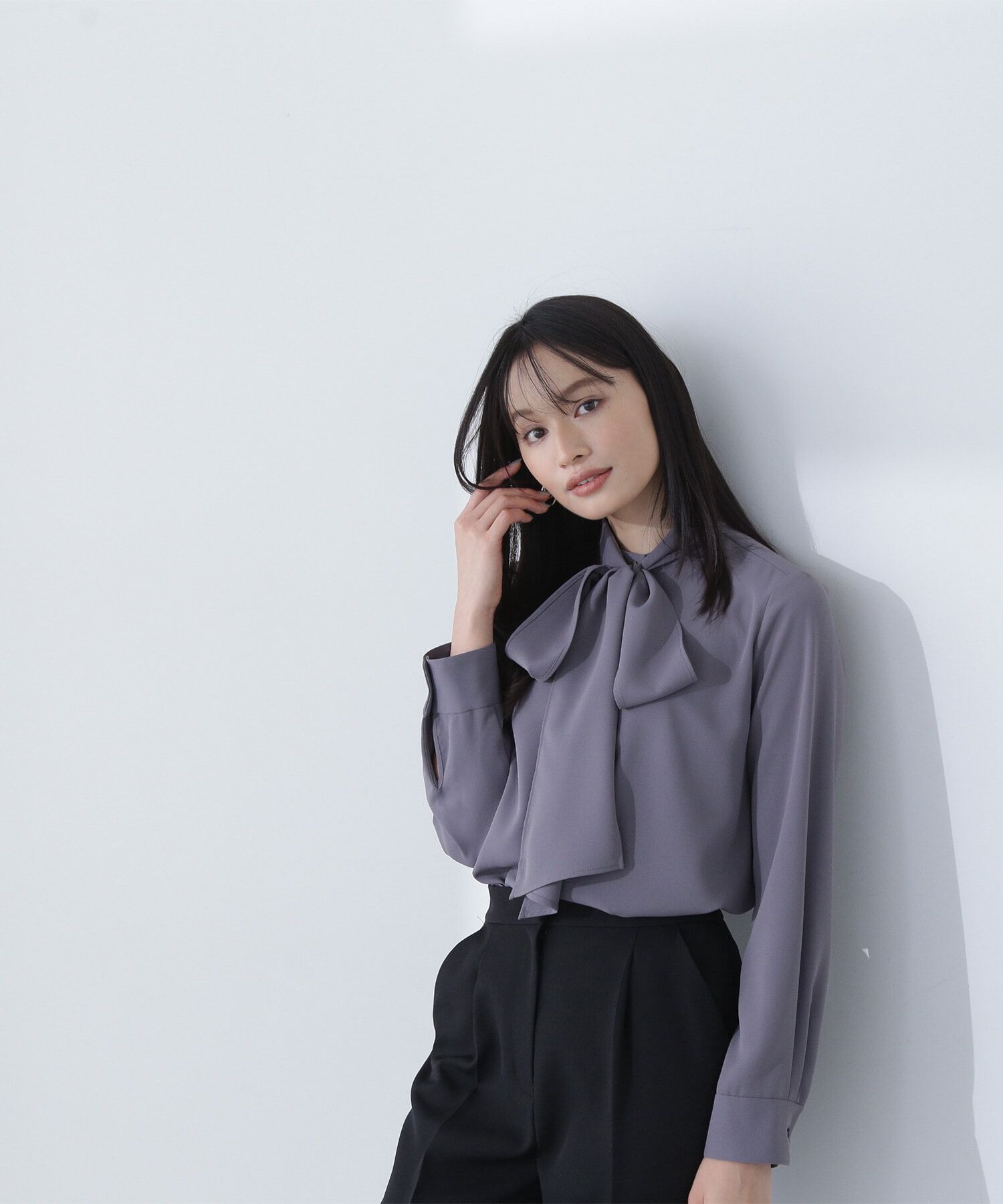  「リボンボウタイブラウス」|シャツ・ブラウス|