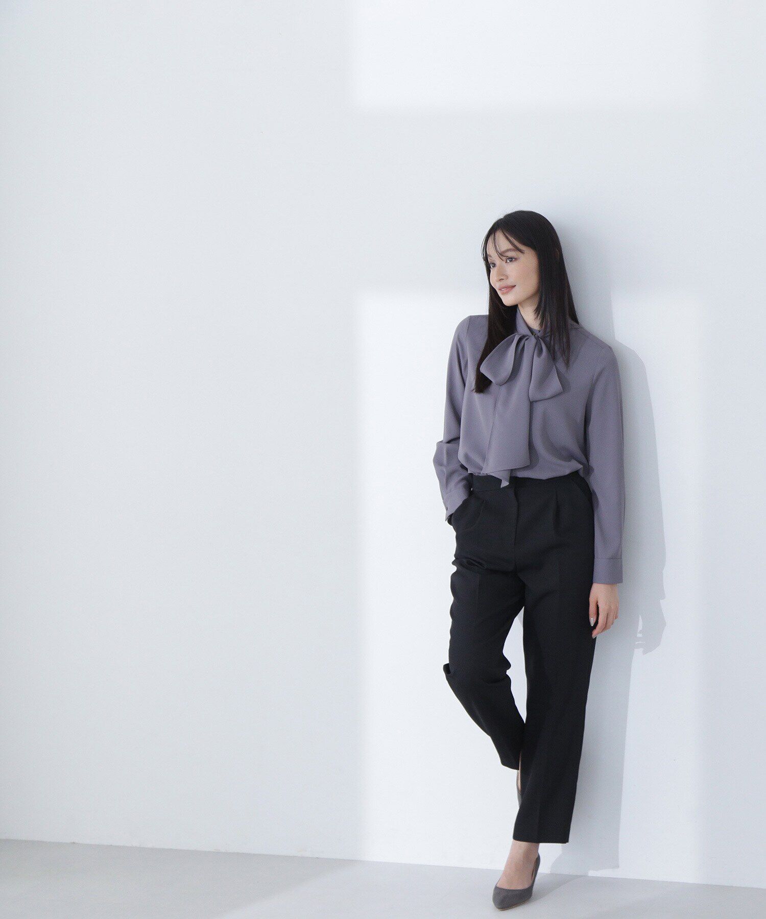  「リボンボウタイブラウス」|シャツ・ブラウス|