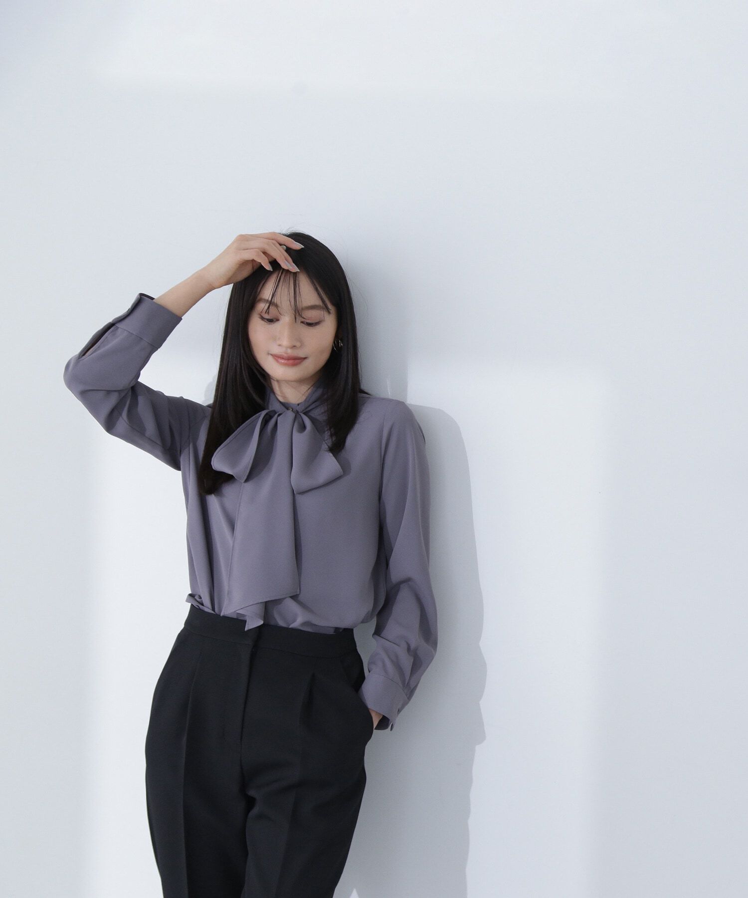  「リボンボウタイブラウス」|シャツ・ブラウス|