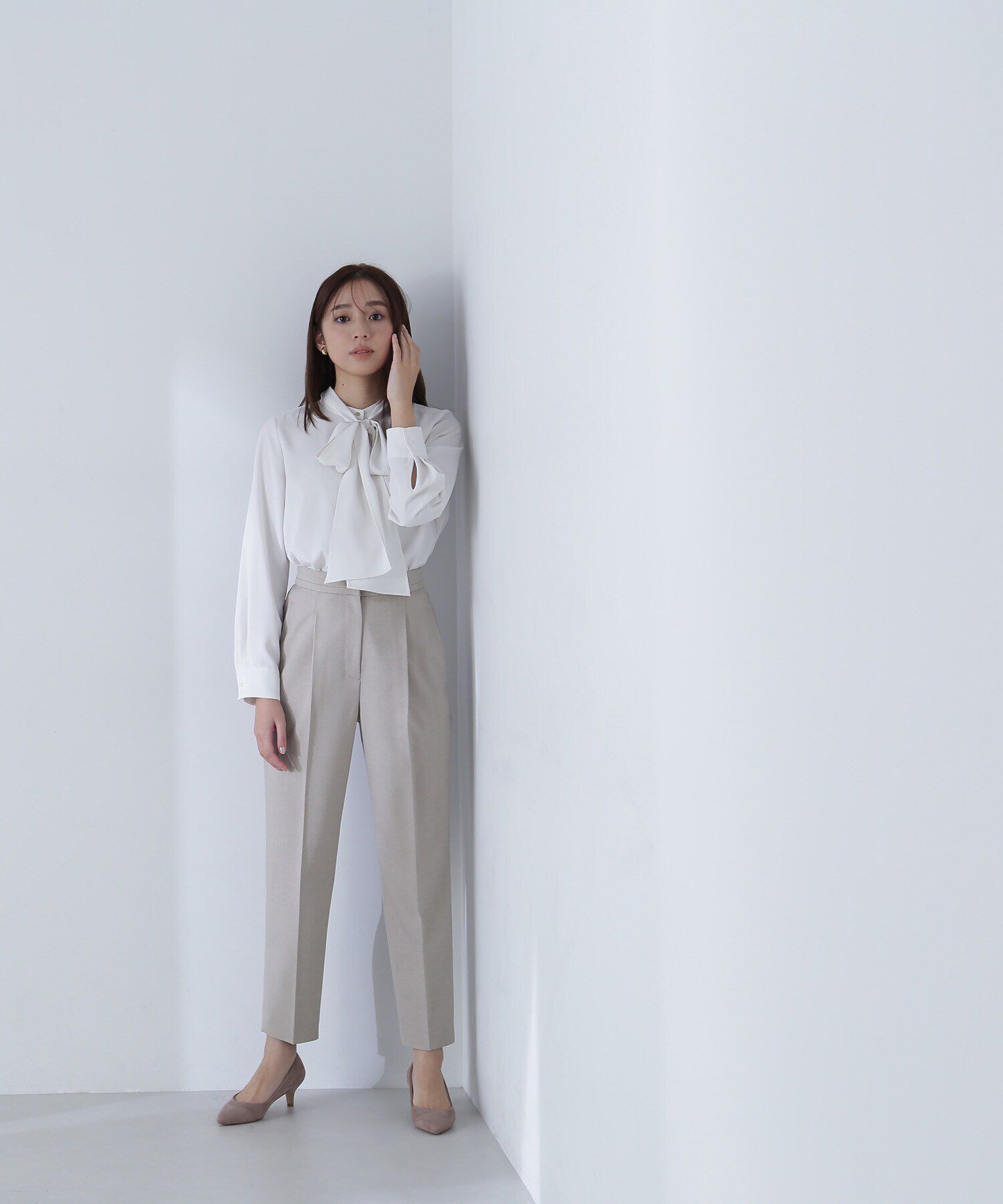  「リボンボウタイブラウス」|シャツ・ブラウス|