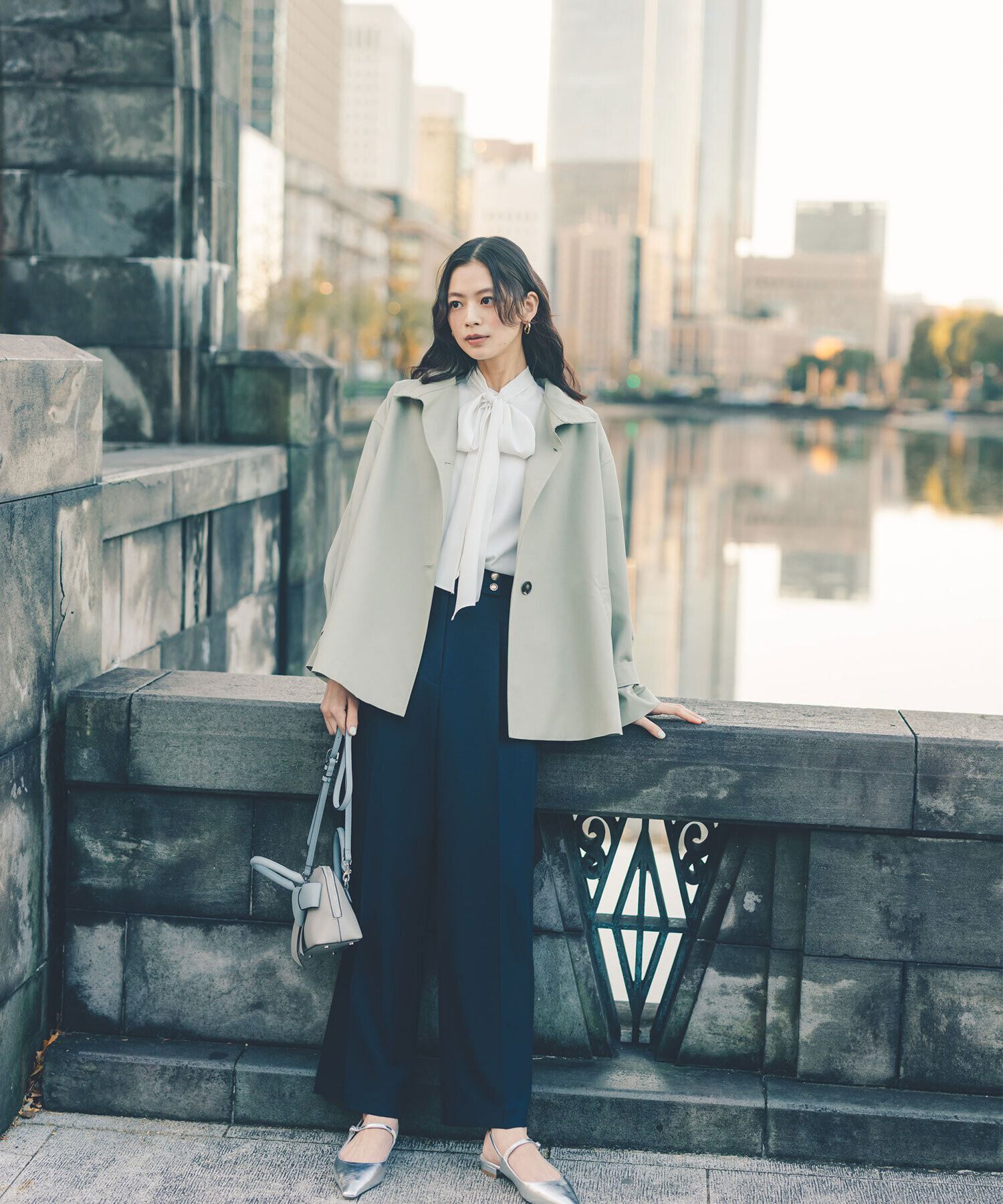  「リボンボウタイブラウス」|シャツ・ブラウス|