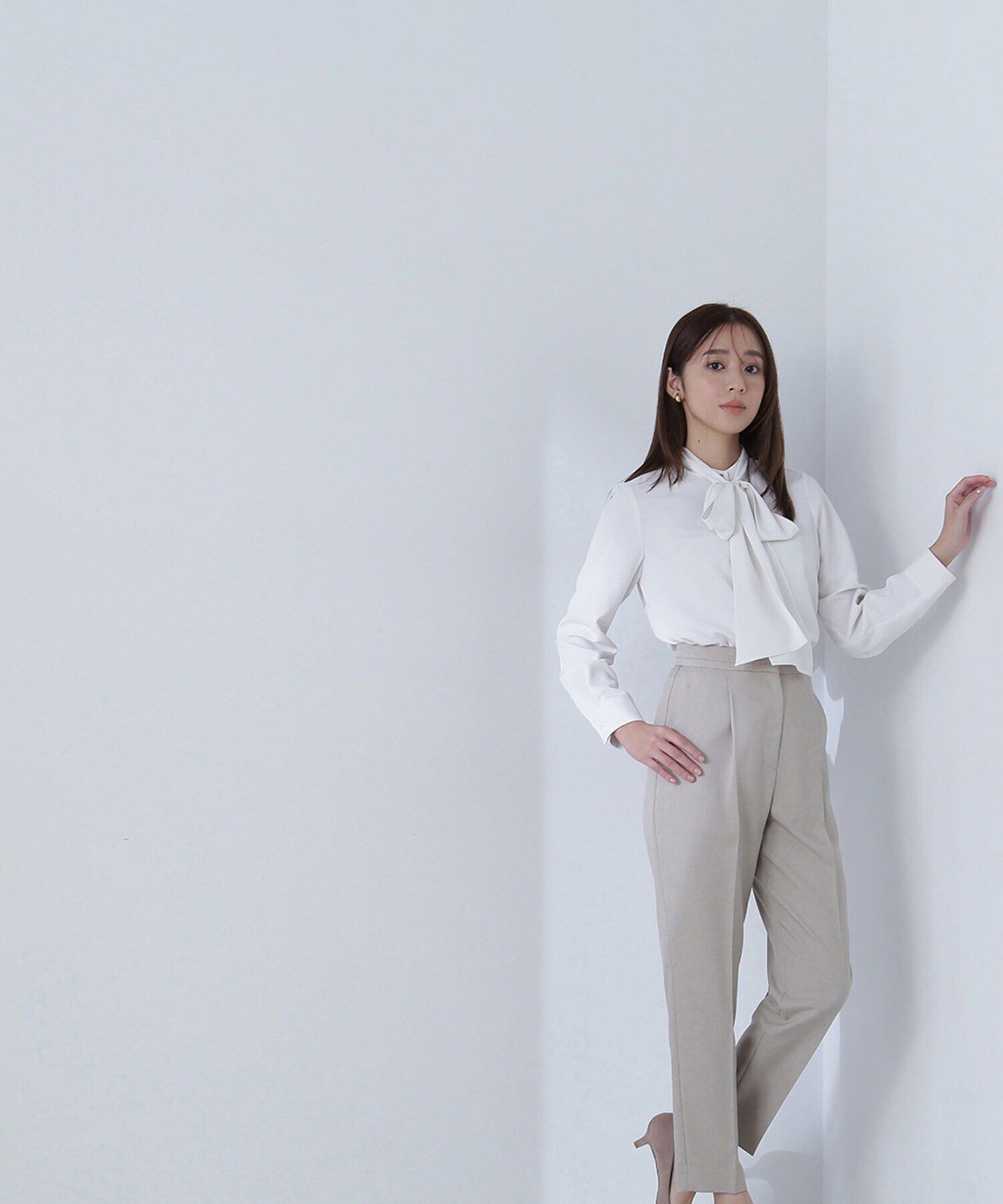  「リボンボウタイブラウス」|シャツ・ブラウス|