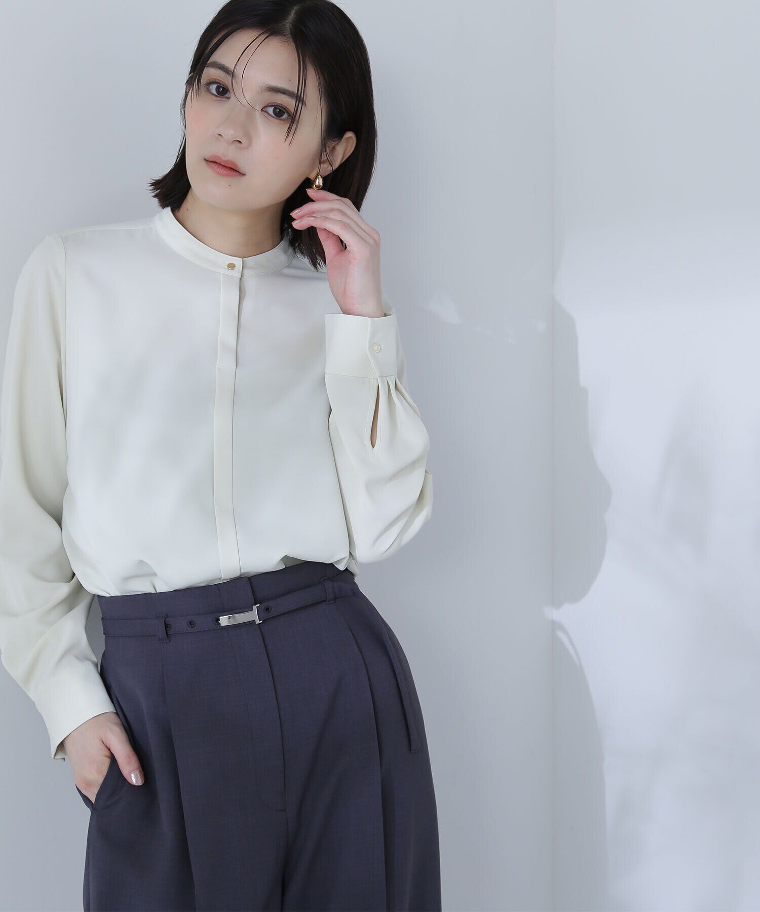  「リボンボウタイブラウス」|シャツ・ブラウス|