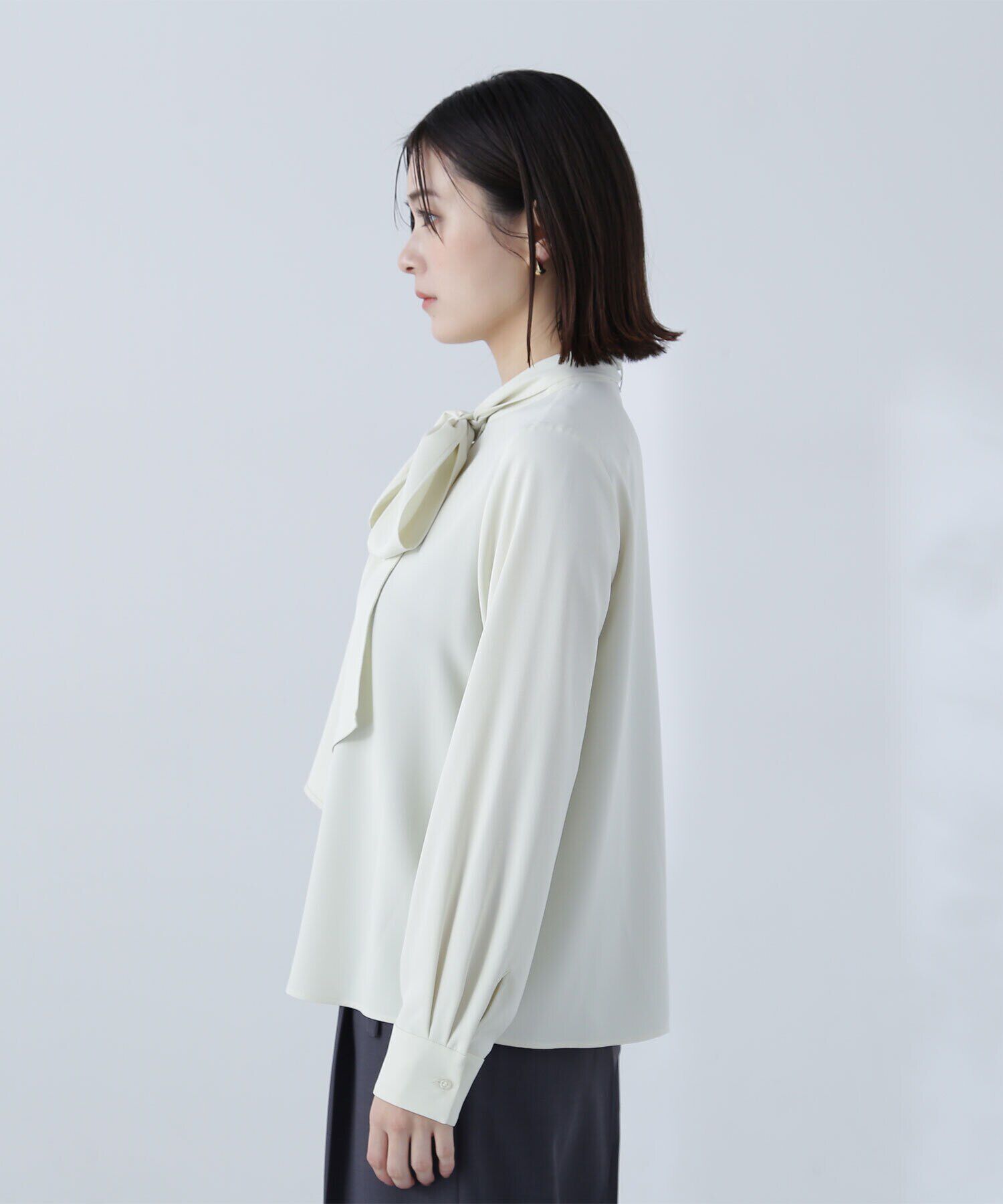  「リボンボウタイブラウス」|シャツ・ブラウス|