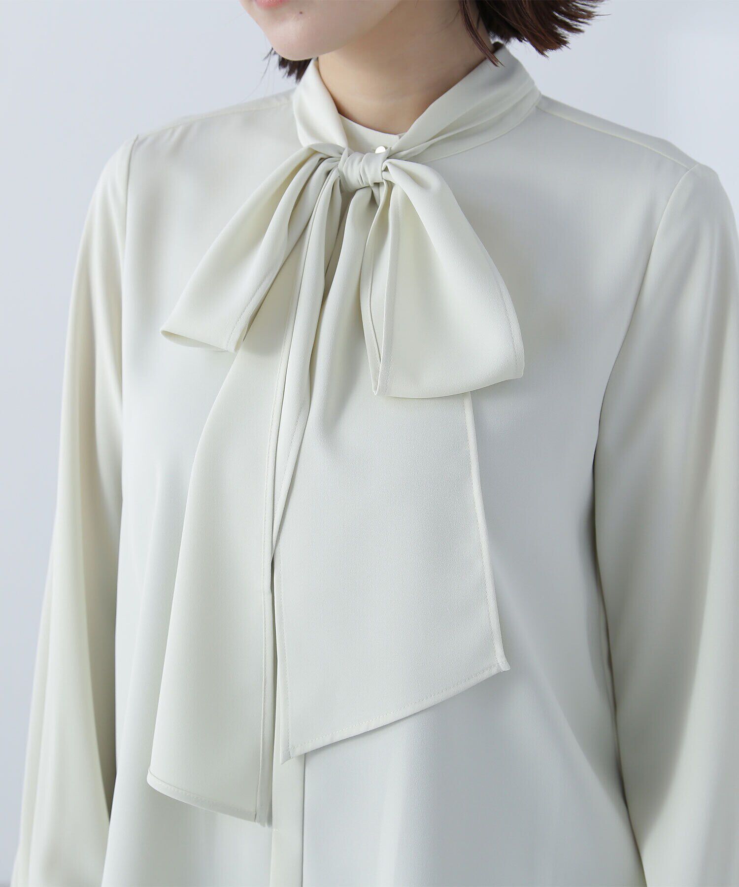  「リボンボウタイブラウス」|シャツ・ブラウス|