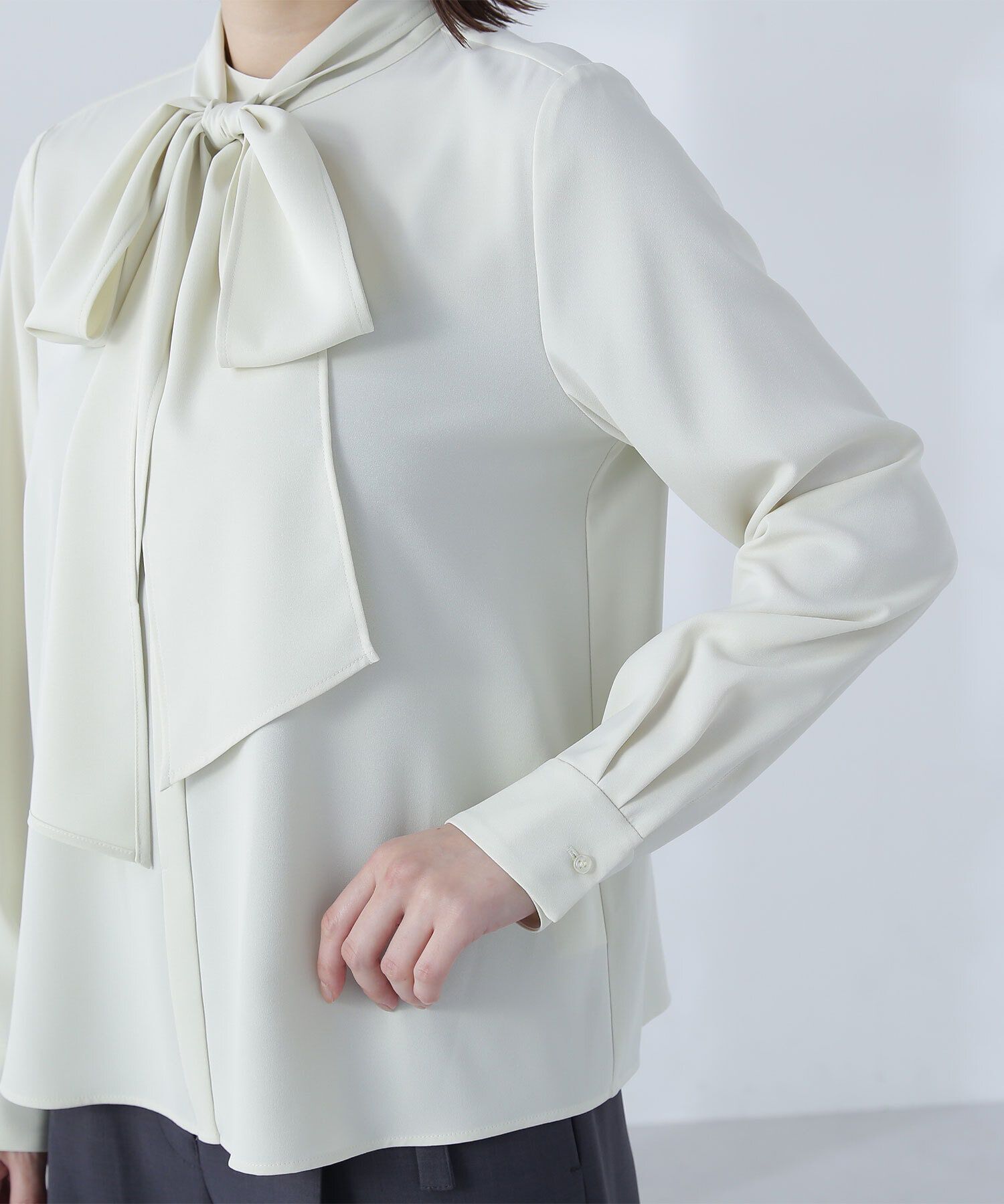  「リボンボウタイブラウス」|シャツ・ブラウス|