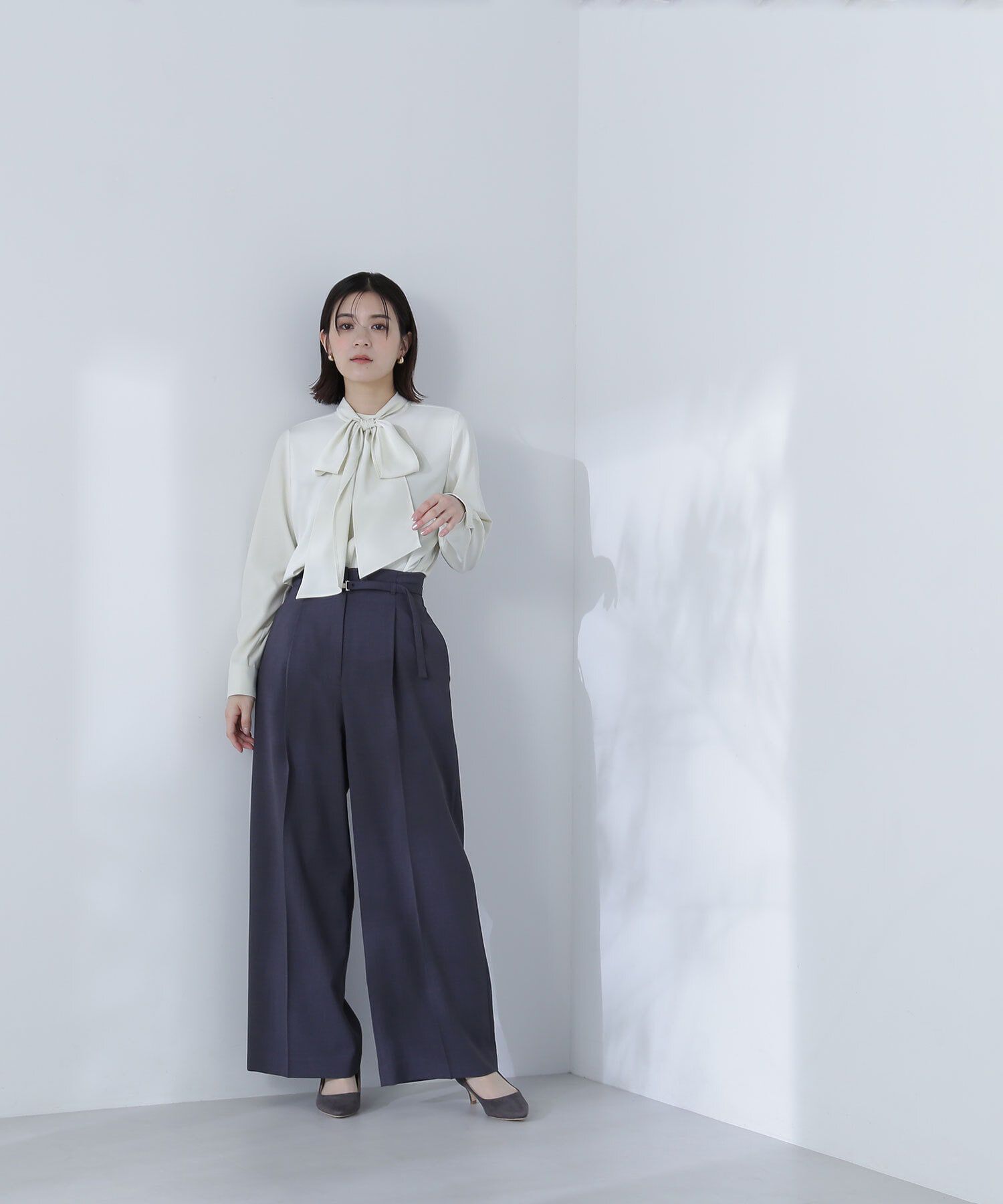  「リボンボウタイブラウス」|シャツ・ブラウス|