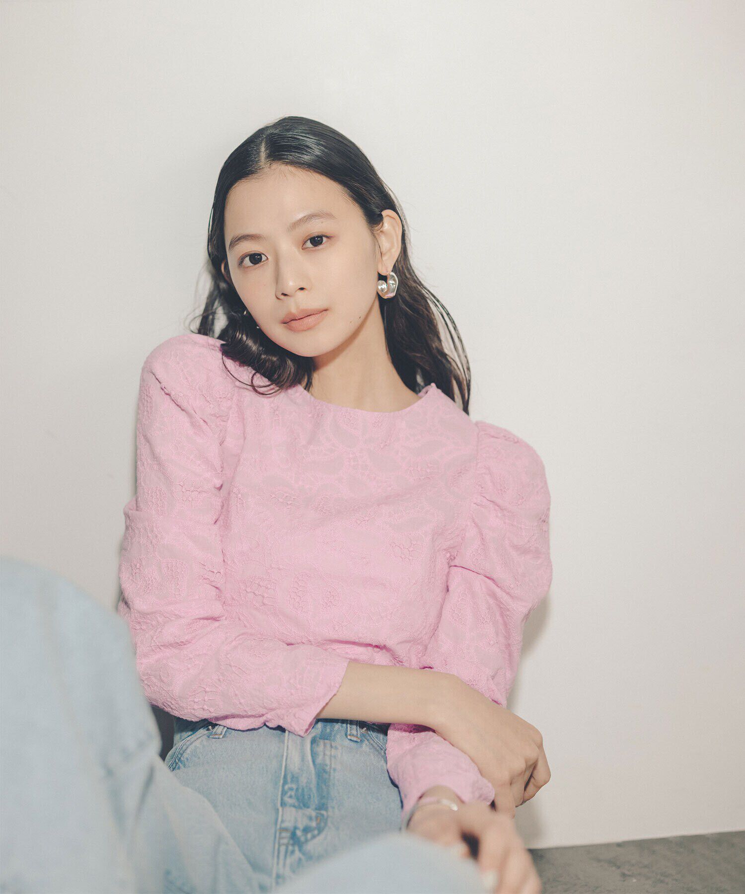  「バックシャンレースアップブラウス」|シャツ・ブラウス|