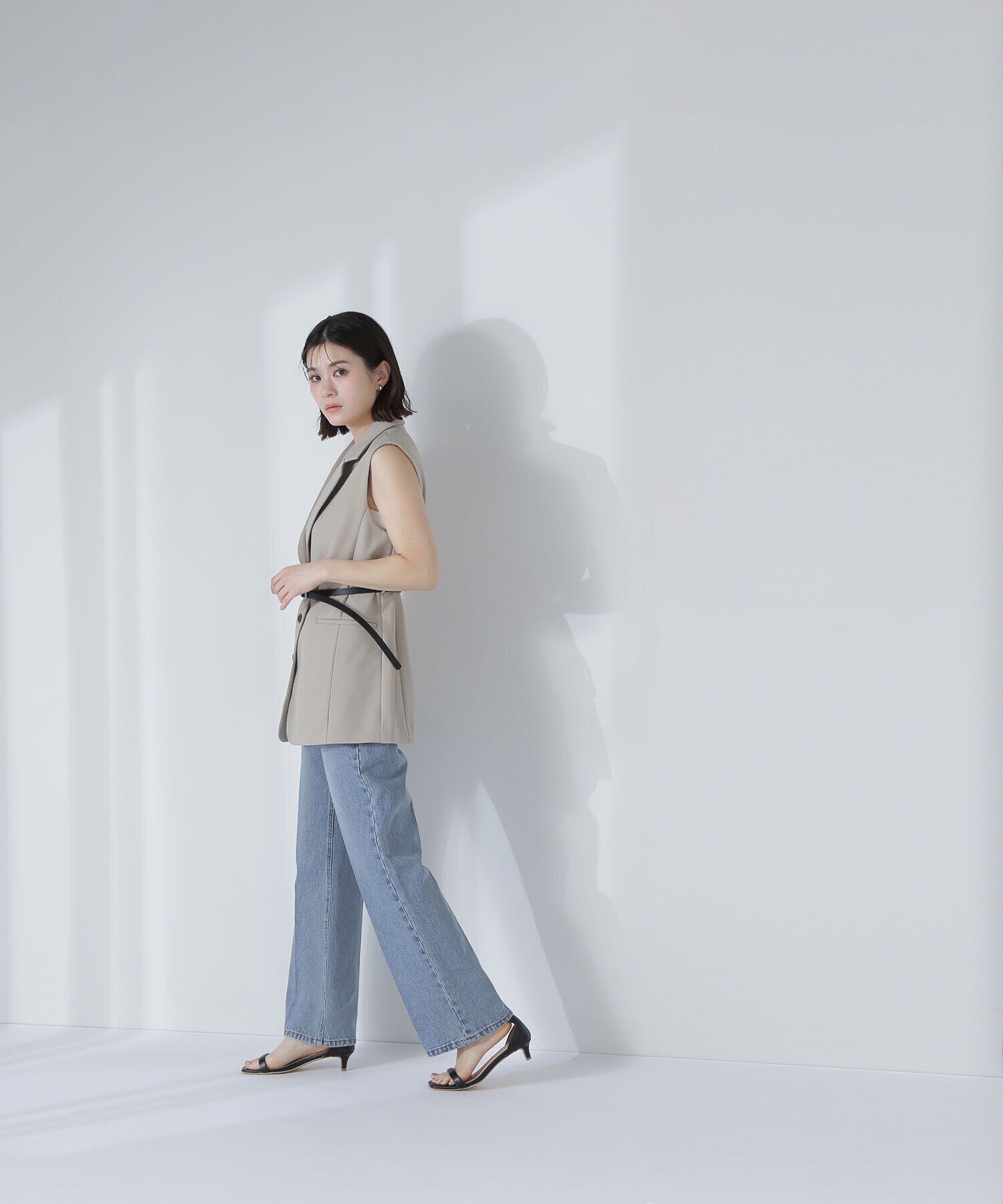  「テーラードベルテッドジレ」|ブルゾン・スタジャン|