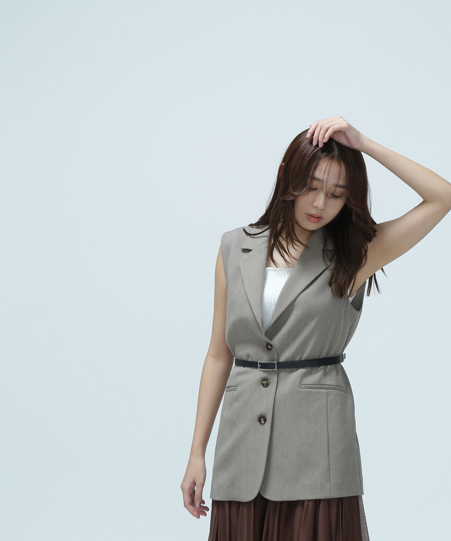  「テーラードベルテッドジレ」|ブルゾン・スタジャン|