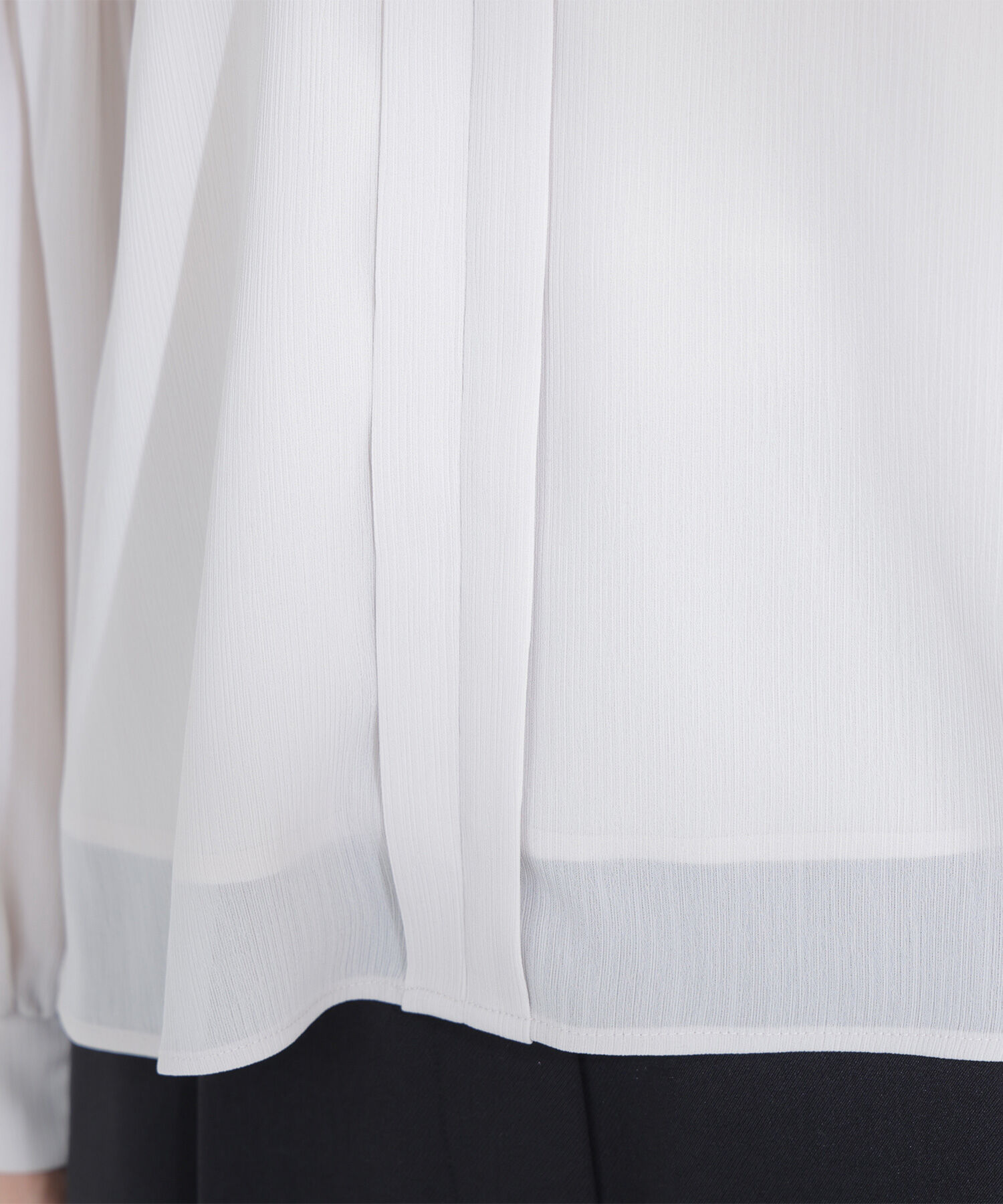  「メタルポイント楊柳ブラウス」|シャツ・ブラウス|