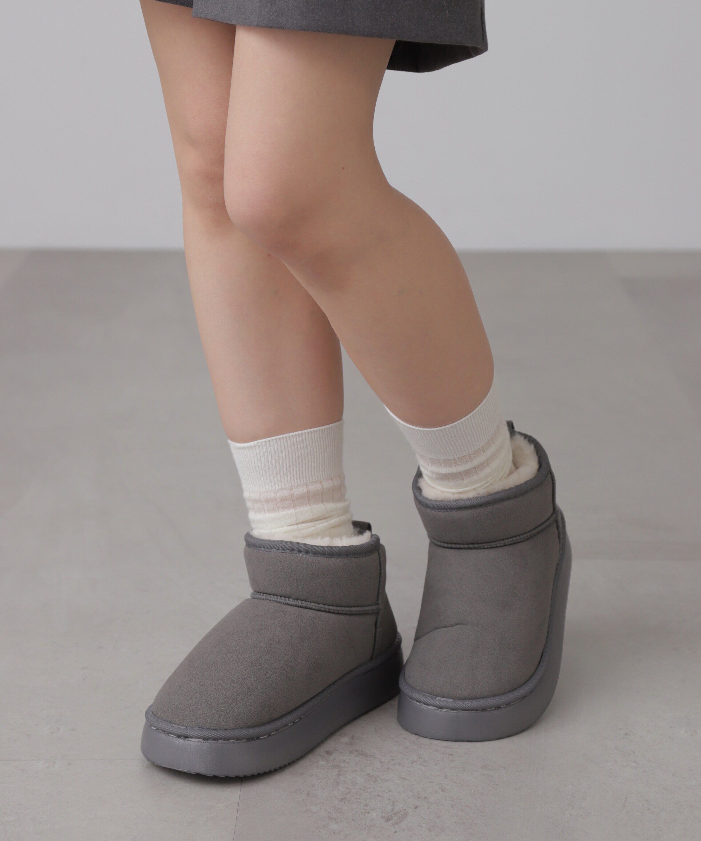  「ショートムートンブーツ」|その他|