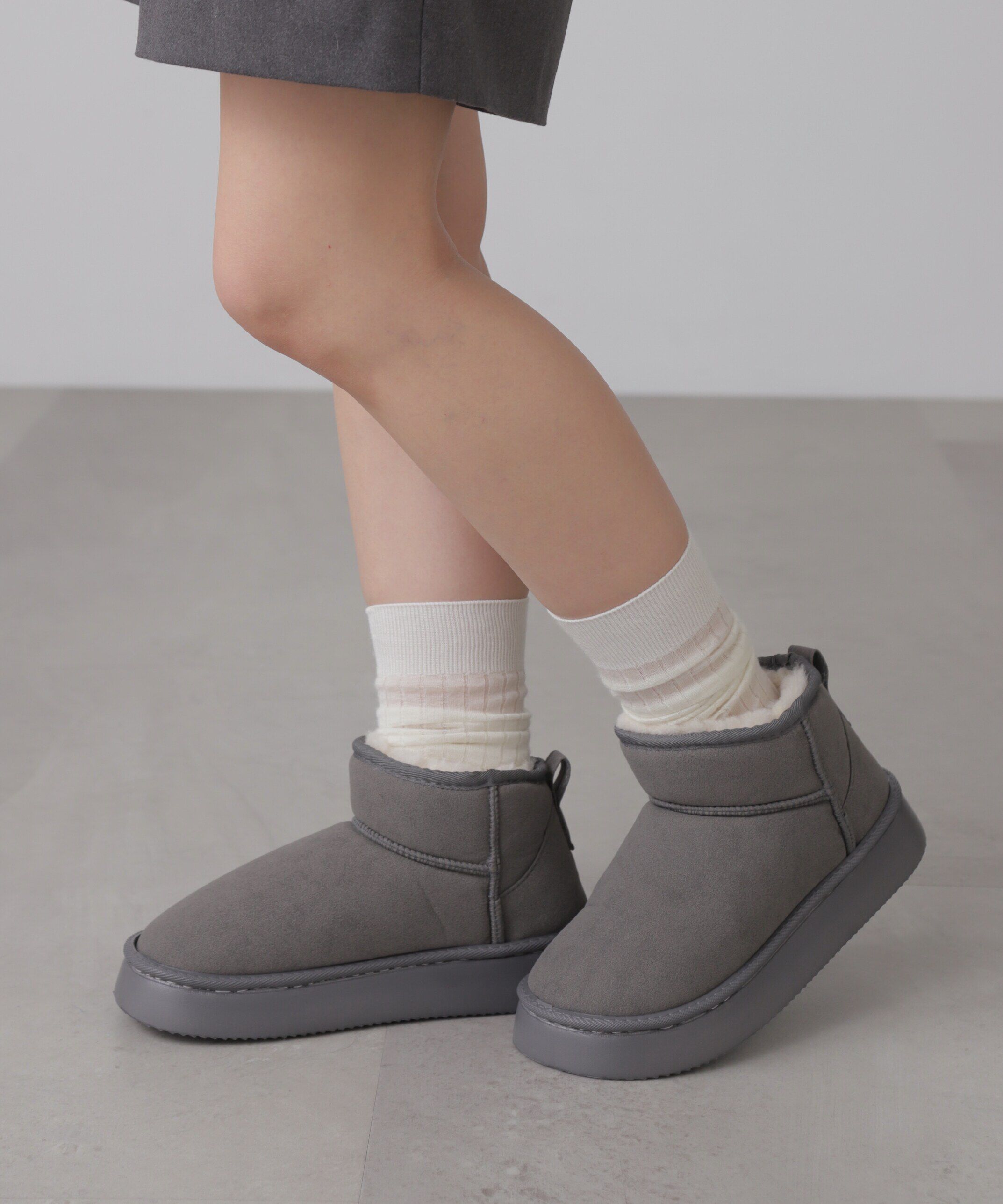  「ショートムートンブーツ」|その他|