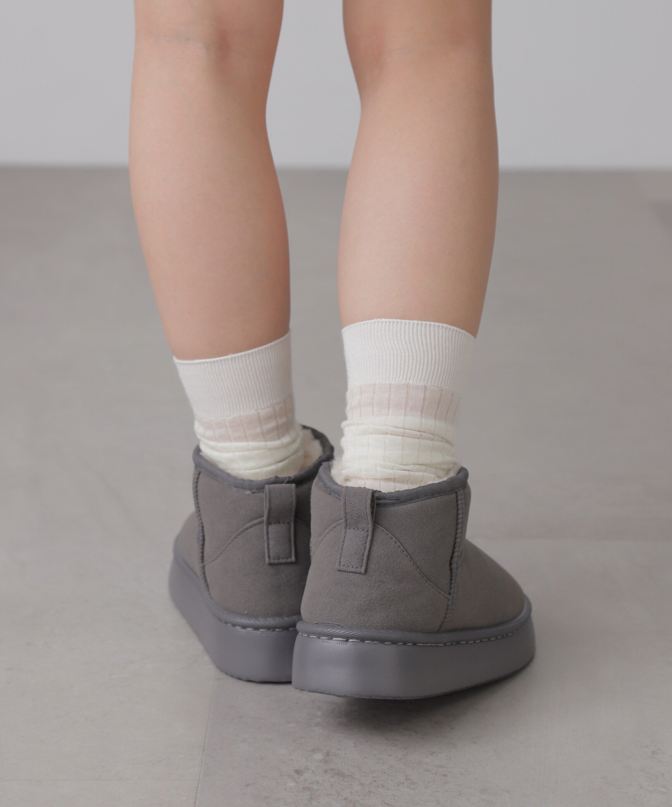  「ショートムートンブーツ」|その他|