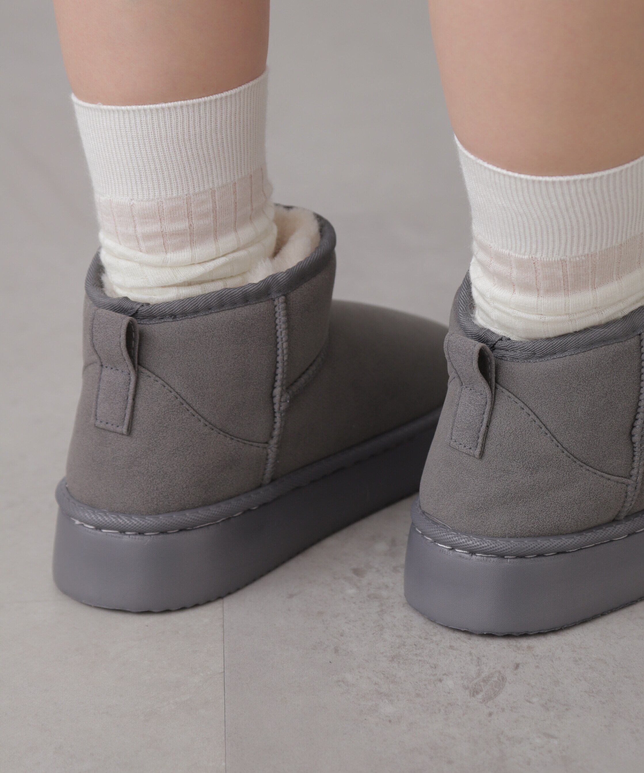  「ショートムートンブーツ」|その他|