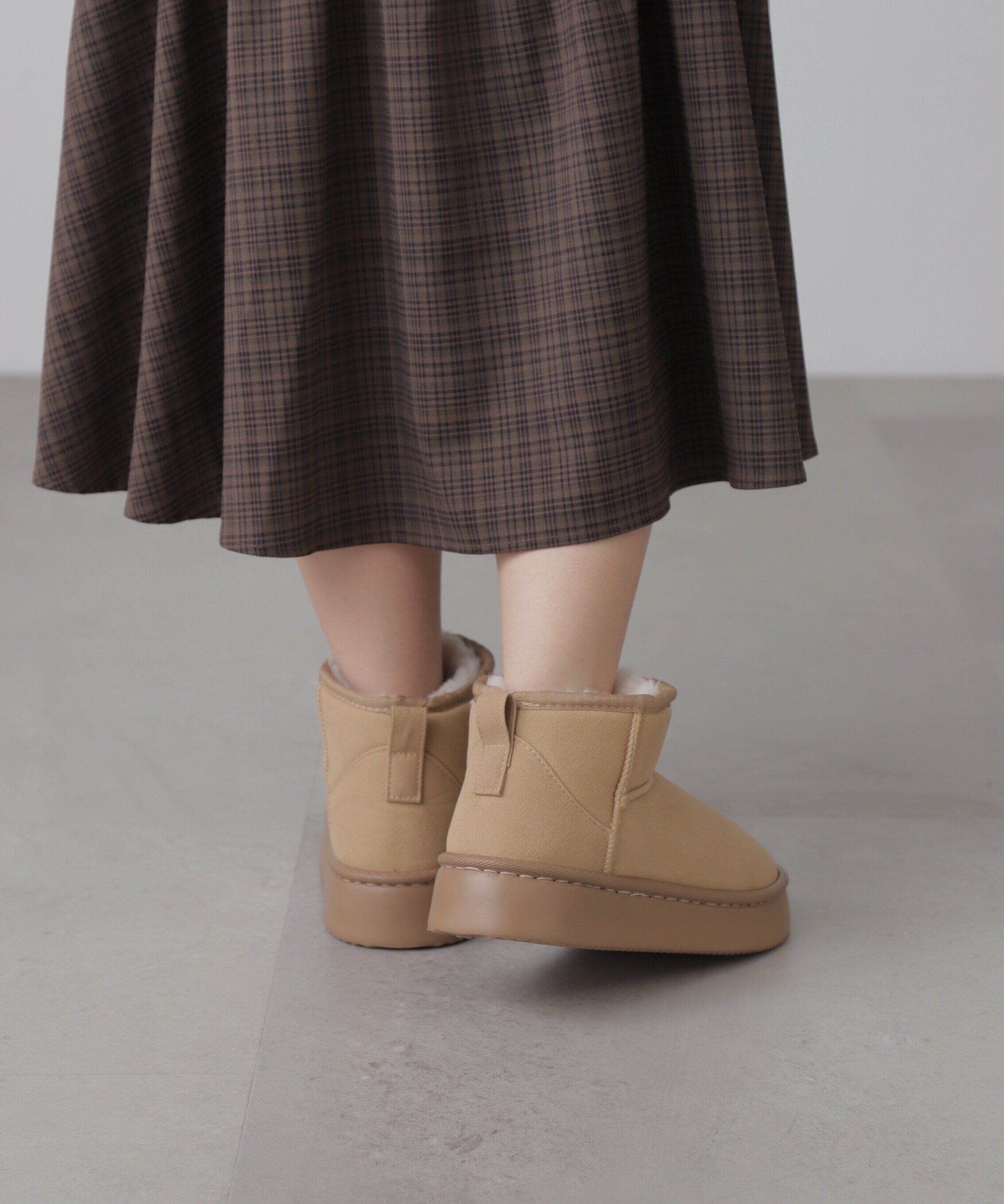  「ショートムートンブーツ」|その他|