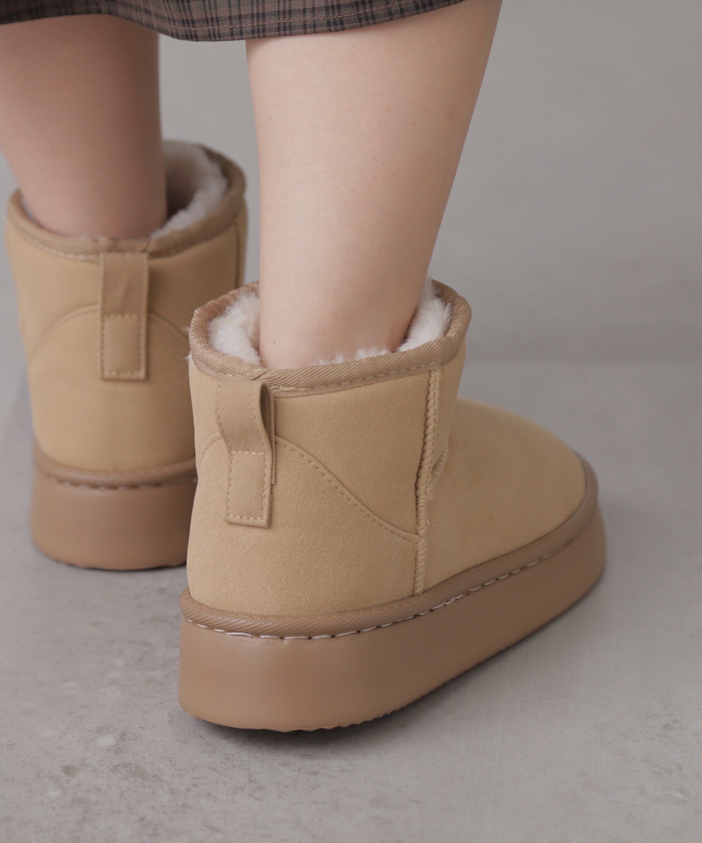  「ショートムートンブーツ」|その他|