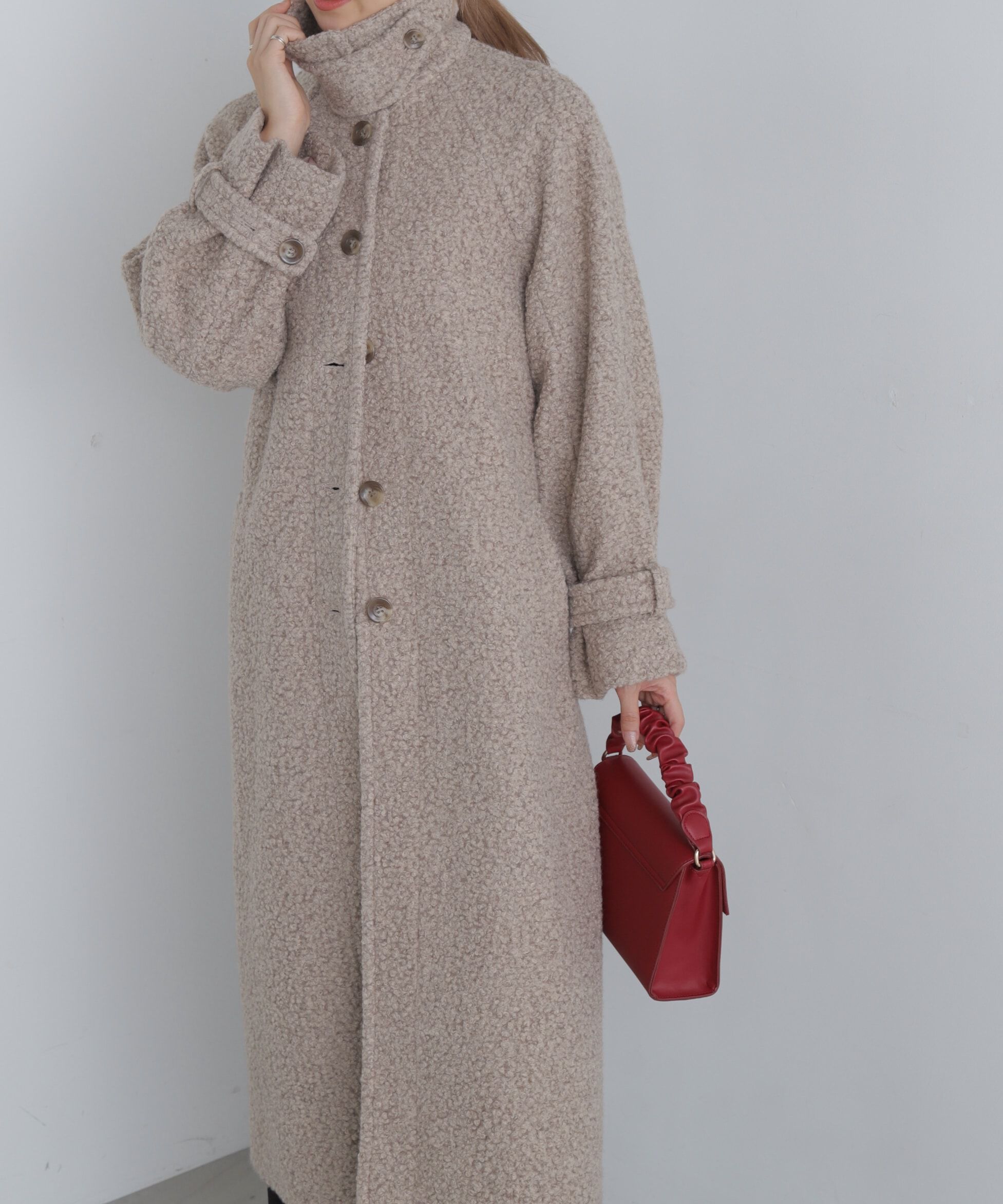  「2wayブークレステンカラーロングコート」|その他|